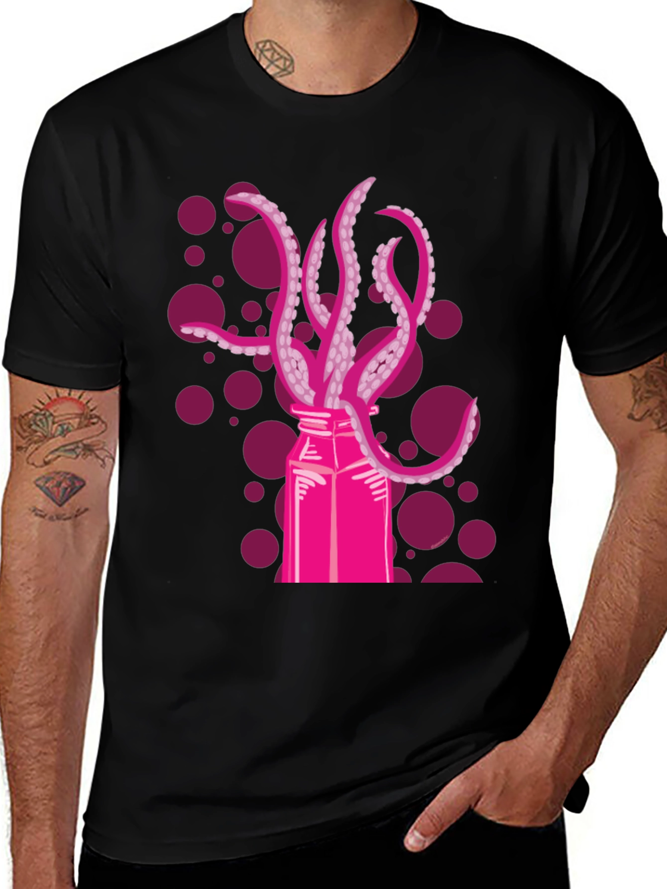 Variant 29 of Tentacle Milk T-Shirt
