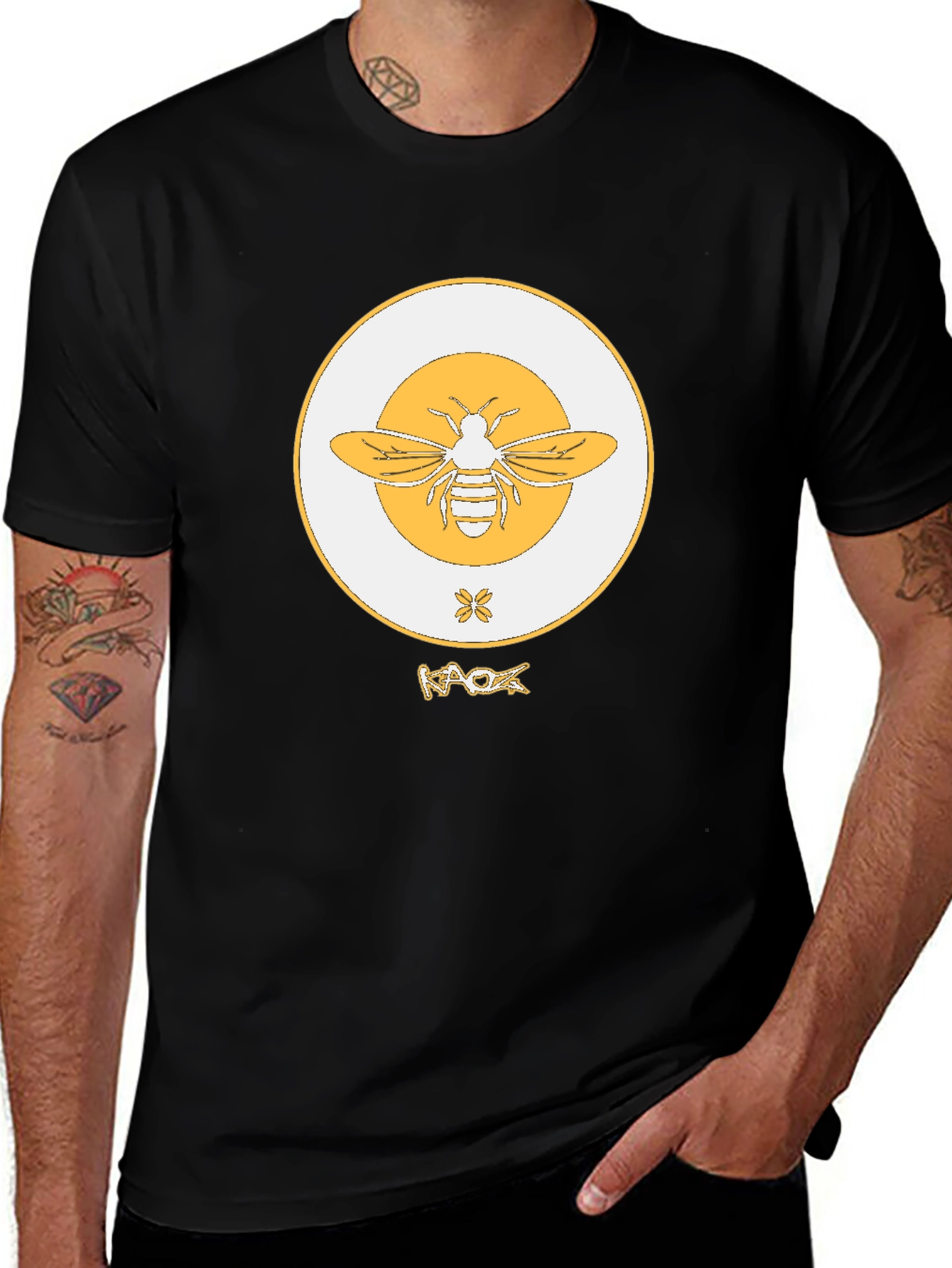 Variant 13 of Bee Graphic Tee - Unique Design, Stylish & Comfortable