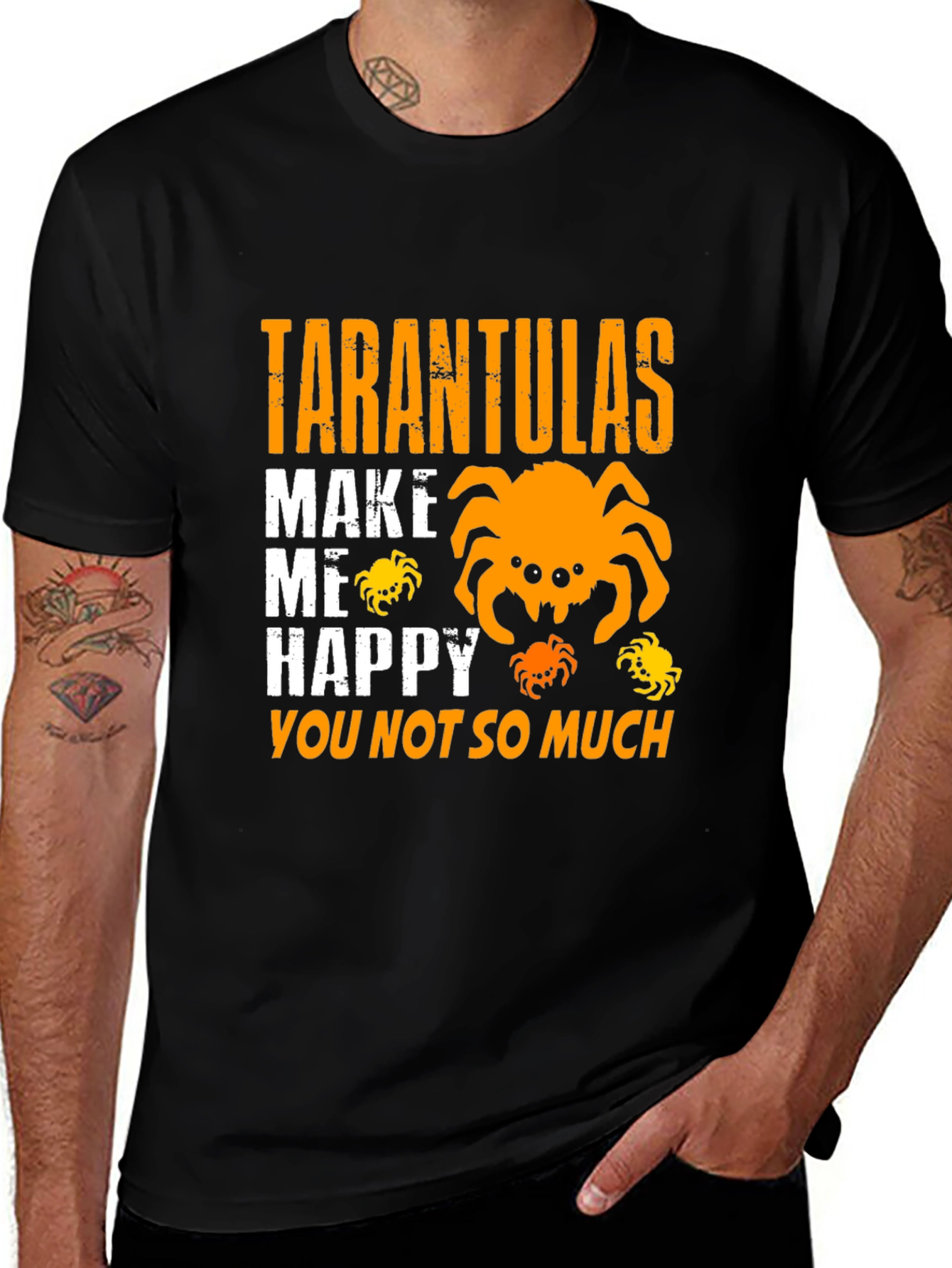 Variant 5 of Tarantulas Make Me Happy T-Shirt