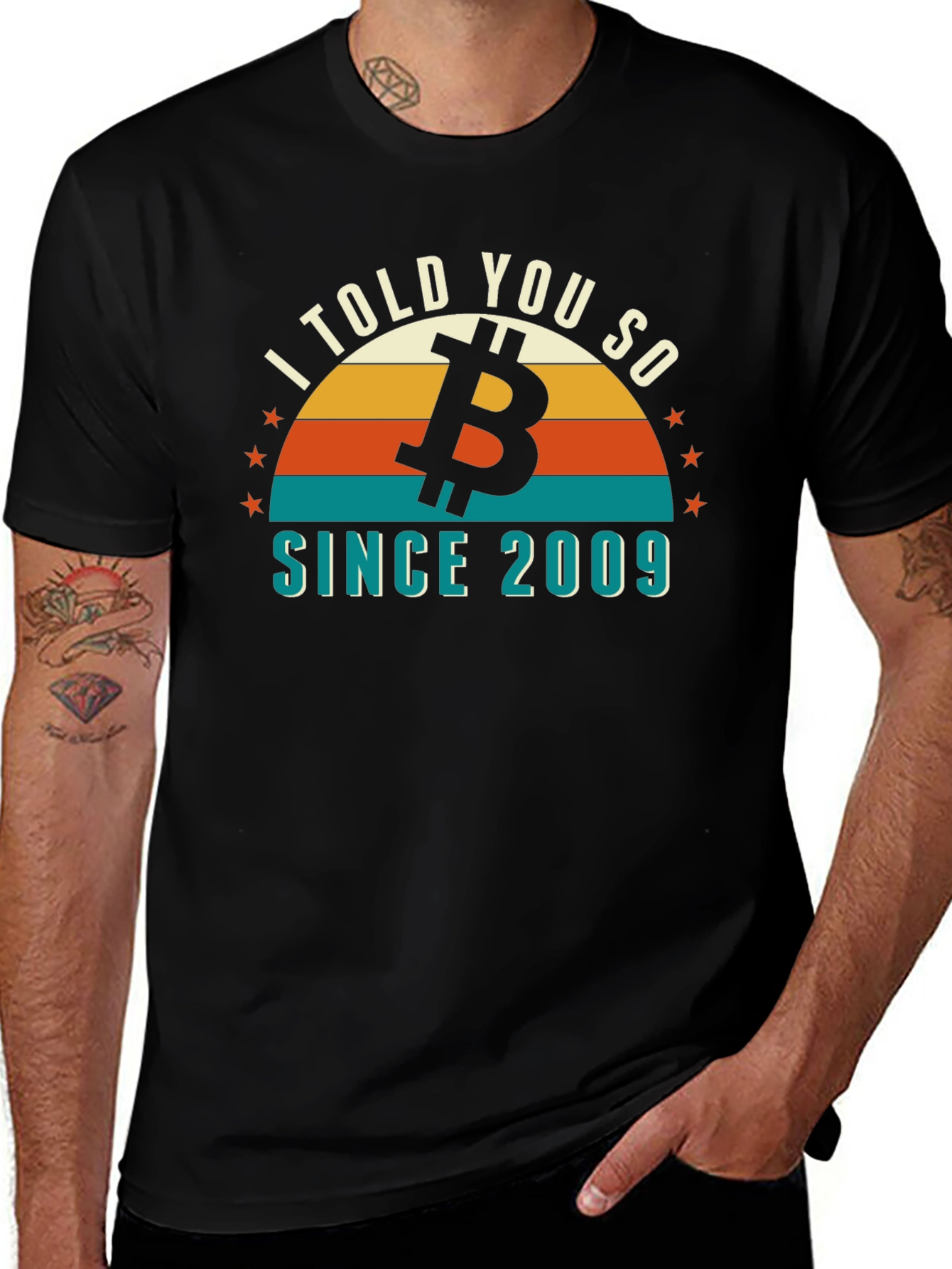 Variant 6 of I Told You So Bitcoin Since 2009 T-Shirt