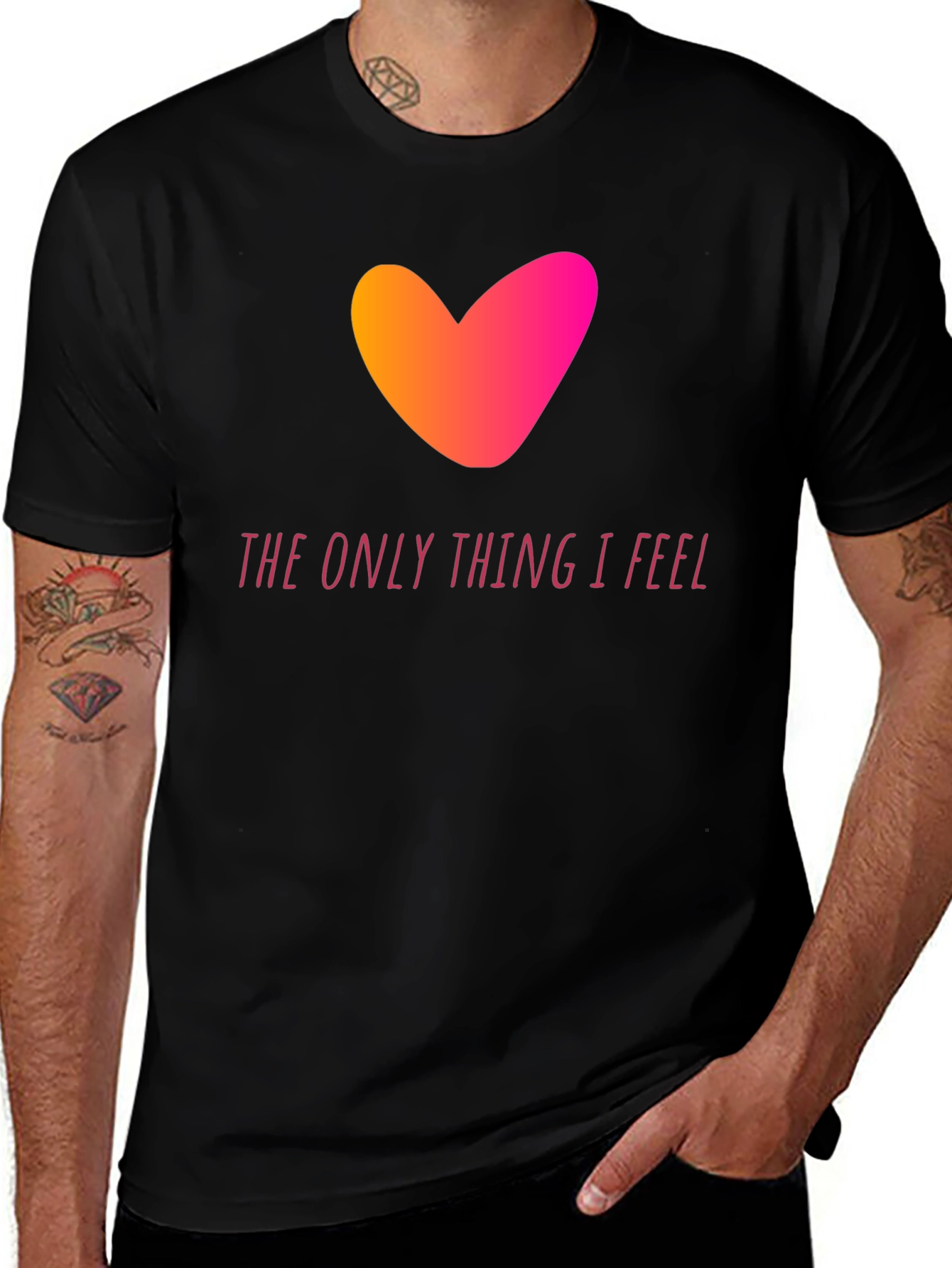 Variant 8 of Love & Feelings Graphic Tee