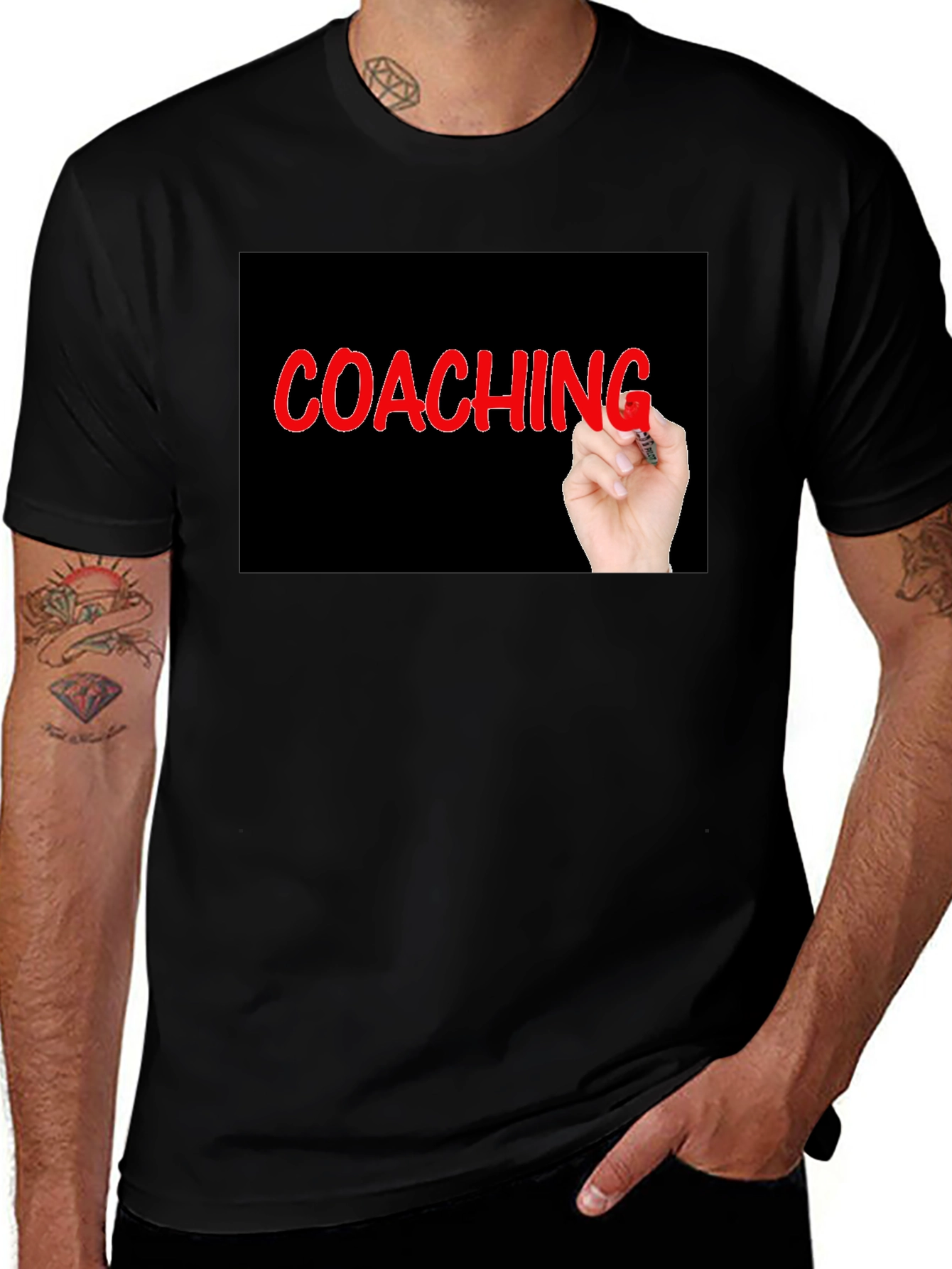 Variant 2 of Coaching T-Shirt - Bold Graphic Tee