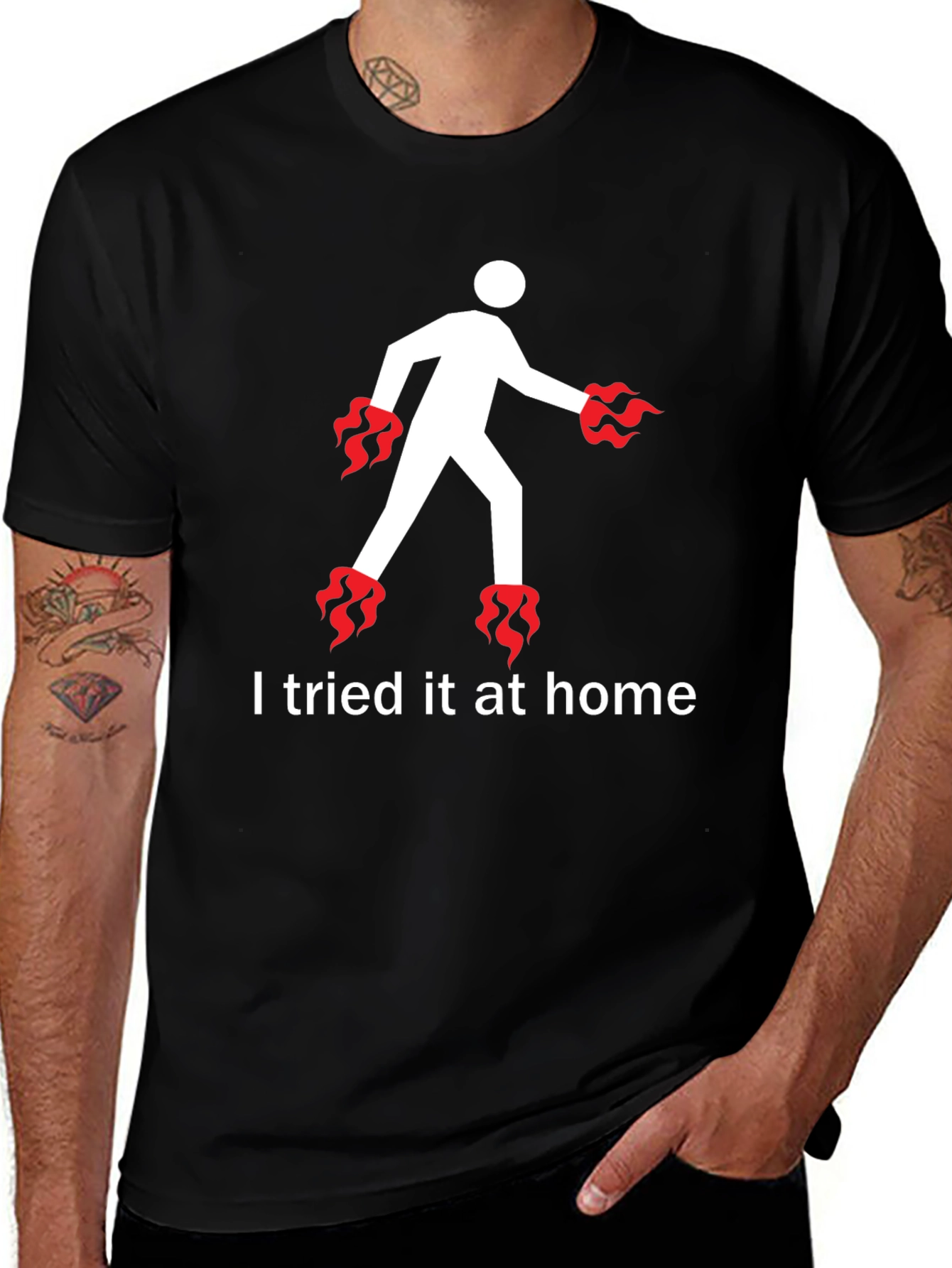 Variant 14 of I Tried It At Home T-Shirt