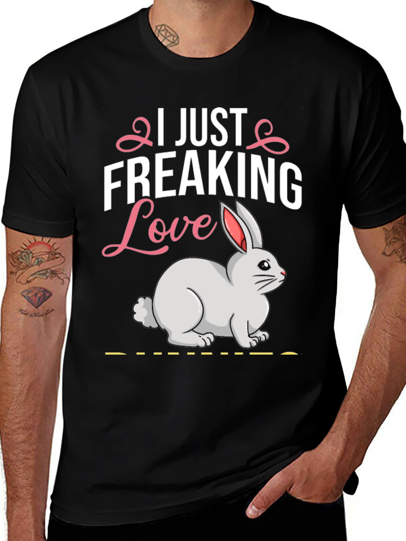 Variant 16 of I Just Freaking Love Bunny T-Shirt