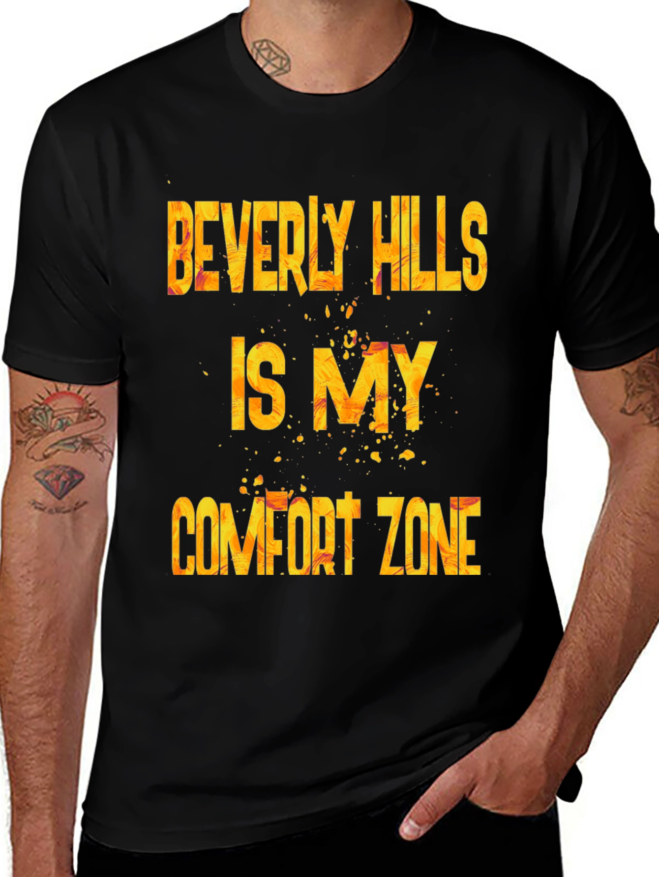 Beverly Hills Comfort Zone Graphic T-Shirt