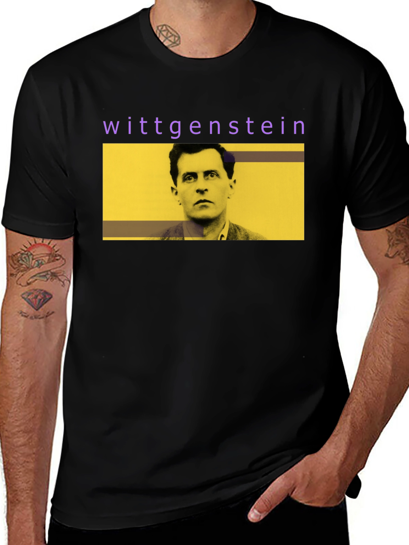 Wittgenstein Graphic T-Shirt - Philosopher Tee
