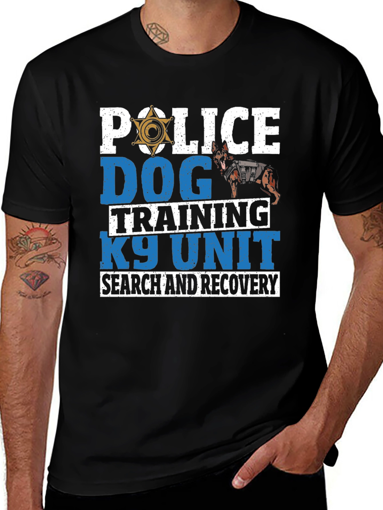 Police Dog K9 Unit T-Shirt