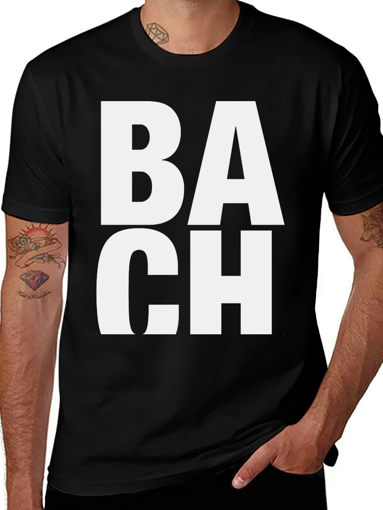 Bach T-Shirt - Musical Genius Tee