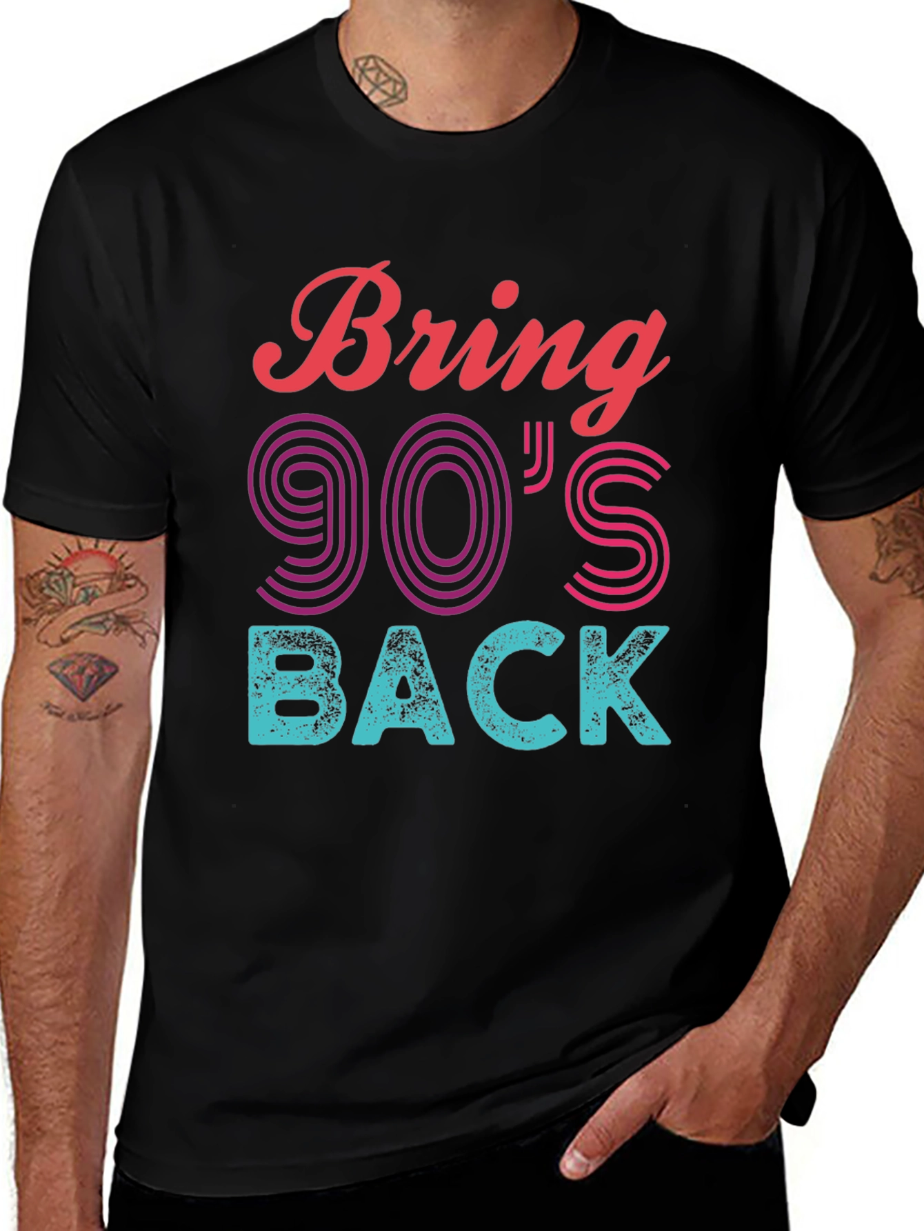 Variant 22 of Bring 90's Back Graphic T-Shirt