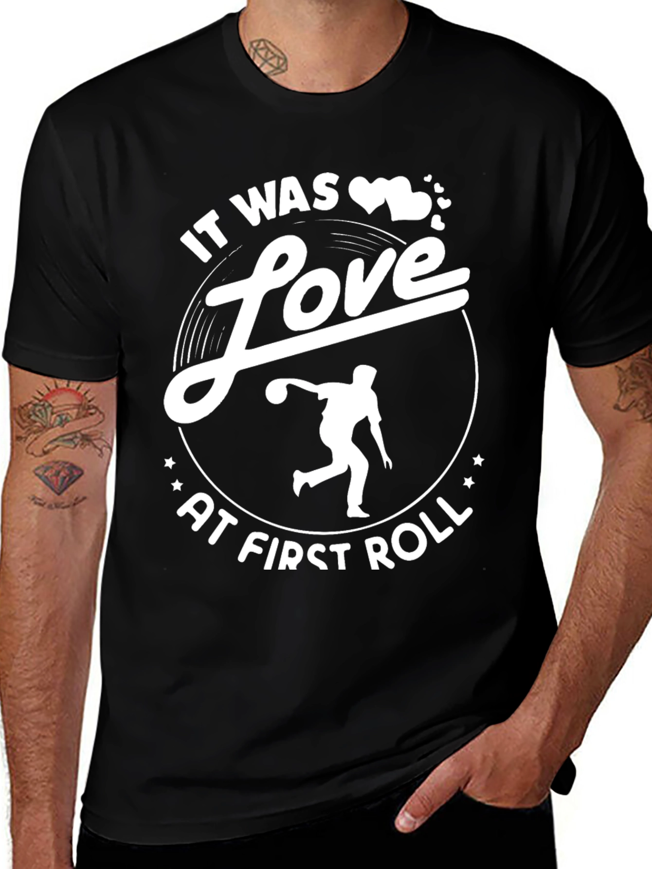 Variant 24 of Love at First Roll Bowling T-Shirt
