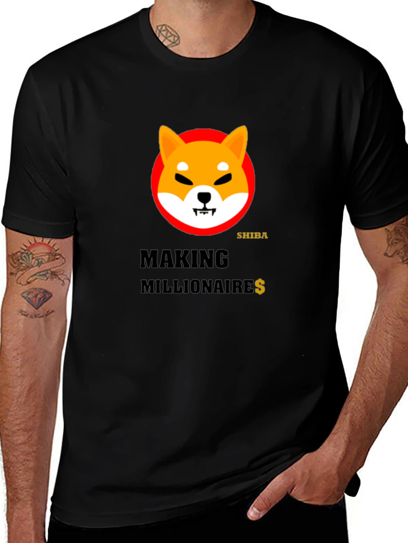 Shiba Inu Making Millionaires Graphic T-Shirt