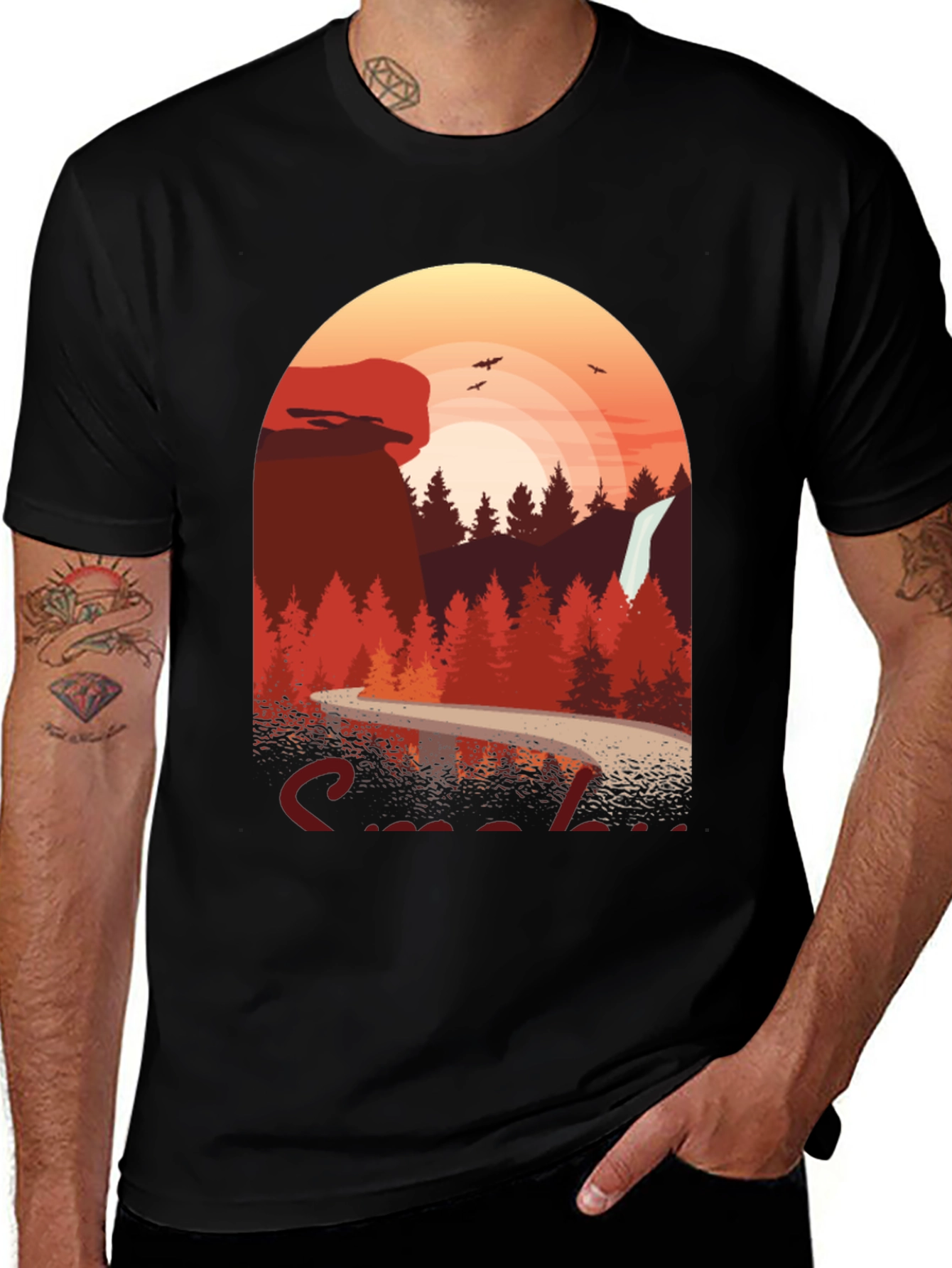 Variant 12 of Smoky Mountain Adventure Tee
