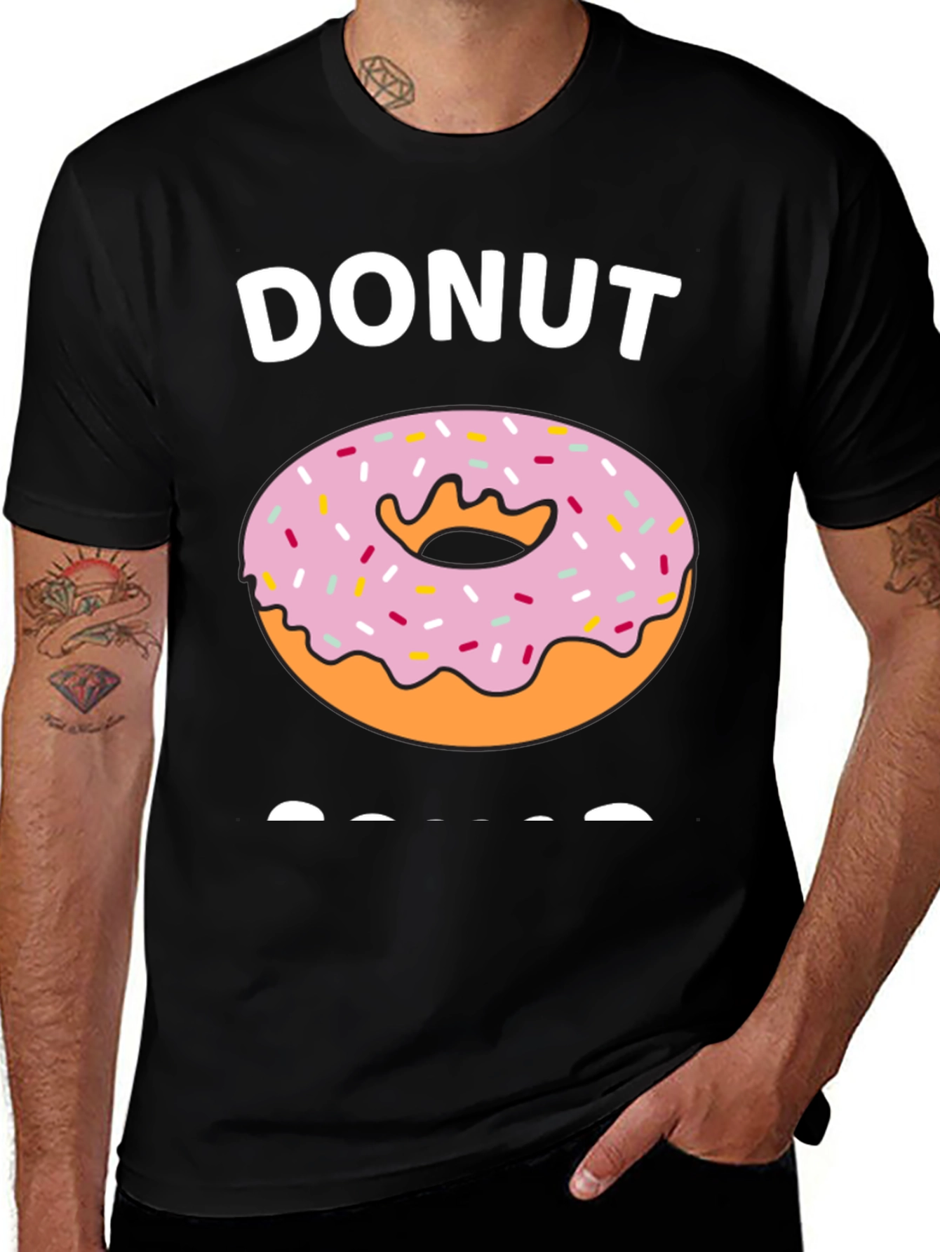 Variant 14 of Donut Design Tee - Deliciously Stylish