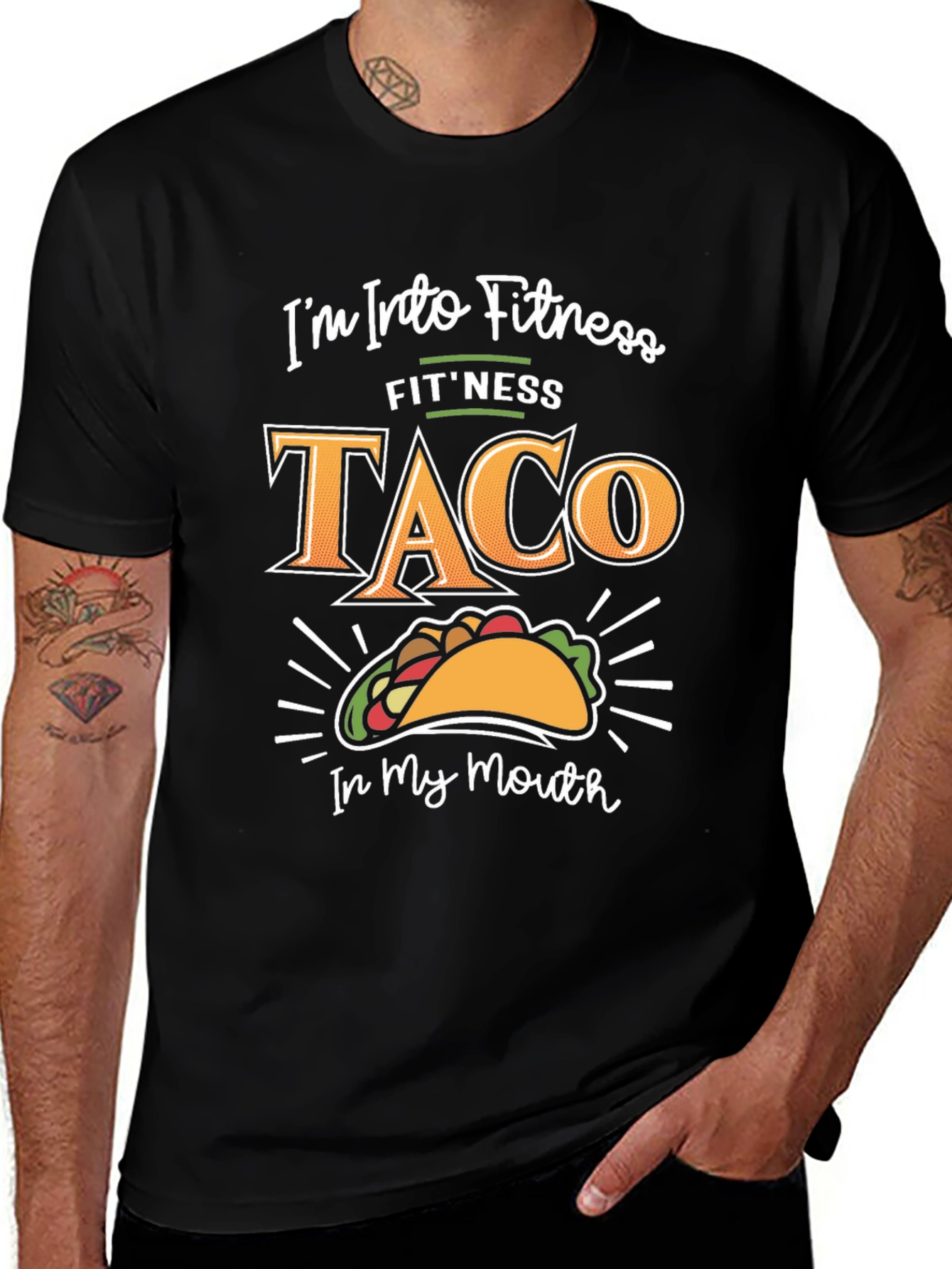 Variant 4 of Fitness Taco Graphic Tee