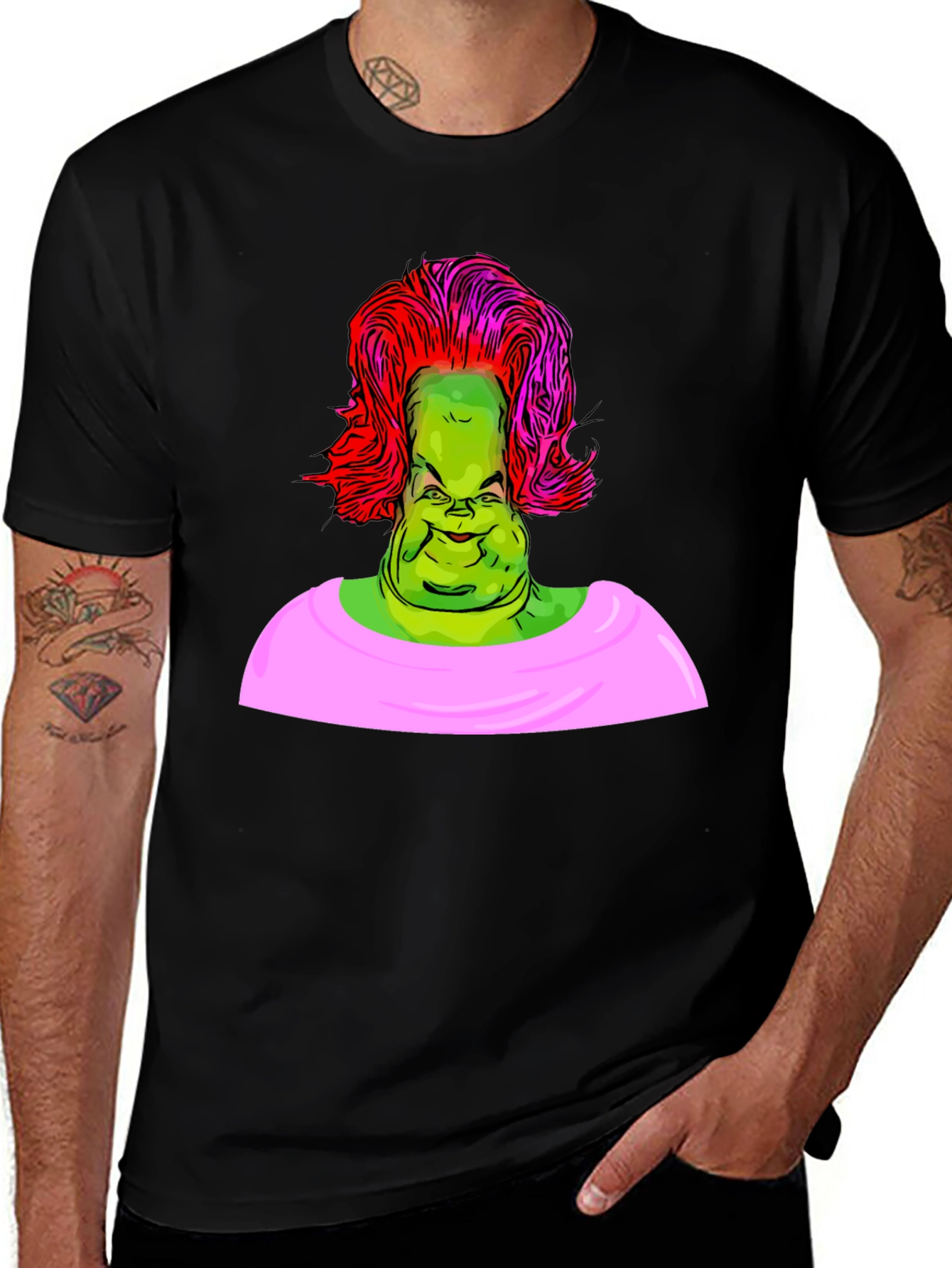 Variant 24 of Grinch Cartoon Graphic T-Shirt