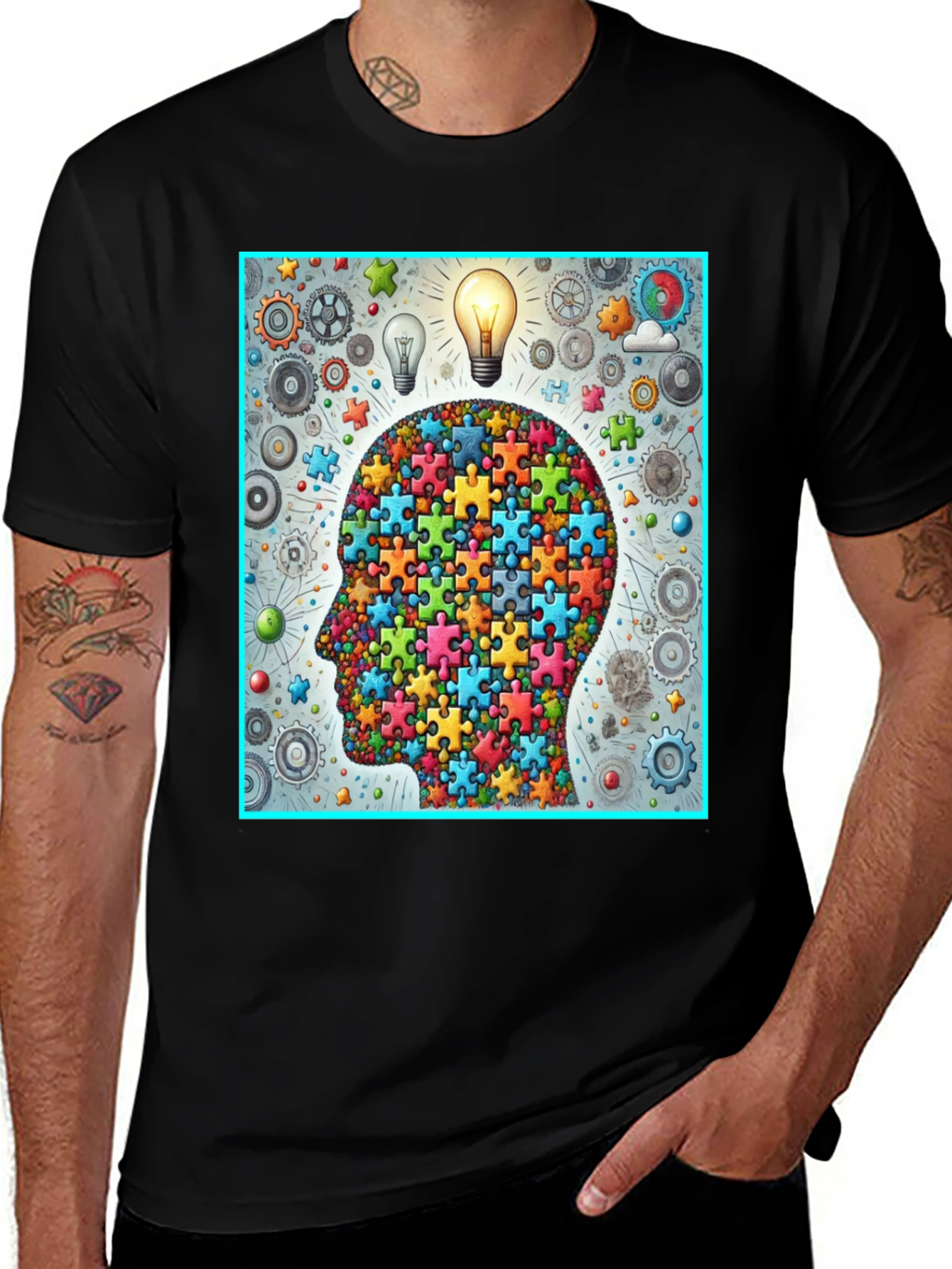 Variant 29 of Puzzle Mind T-Shirt