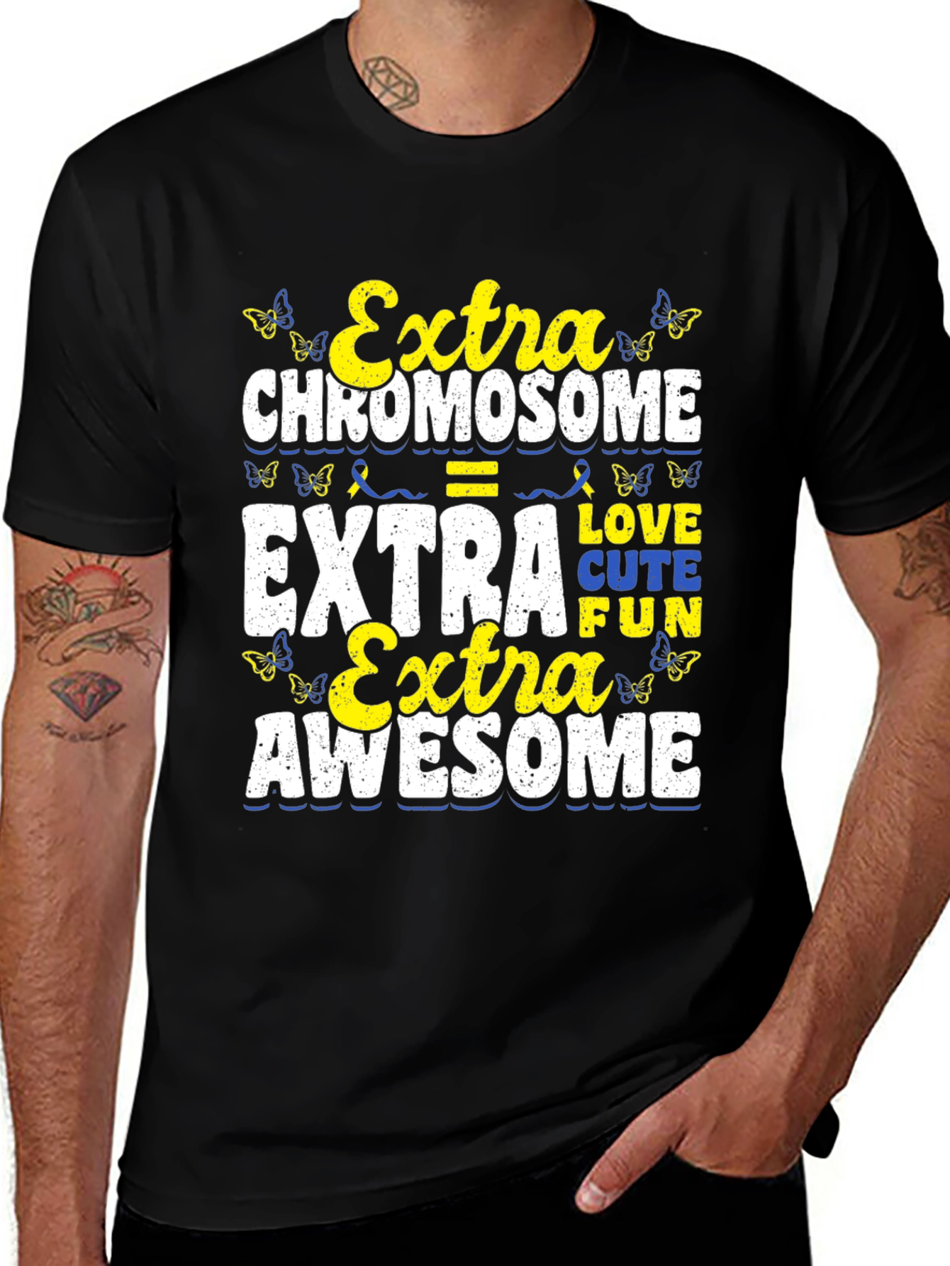 Extra Chromosome Down Syndrome Awareness T-Shirt