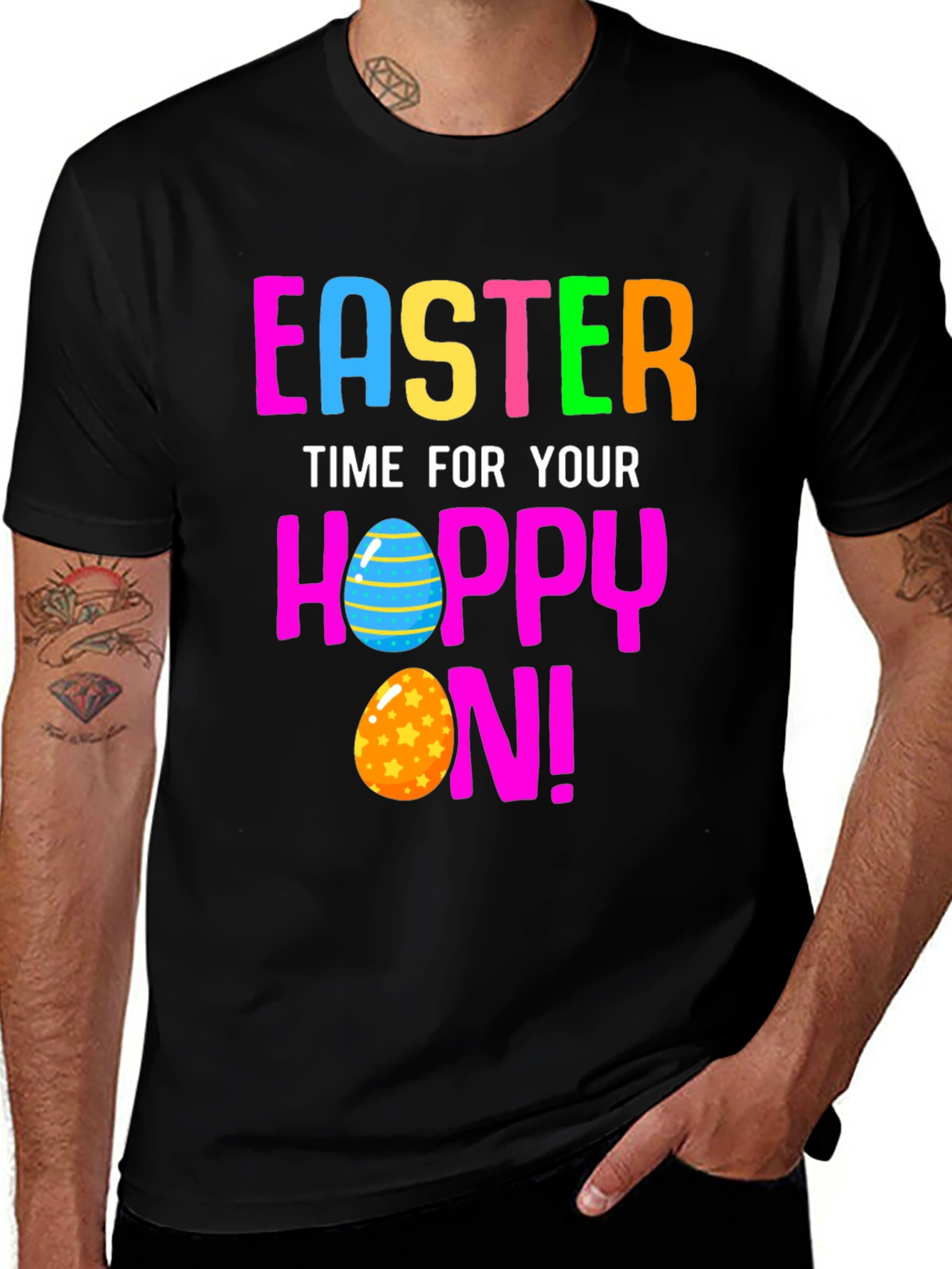 Easter Hoppy On! Graphic T-Shirt