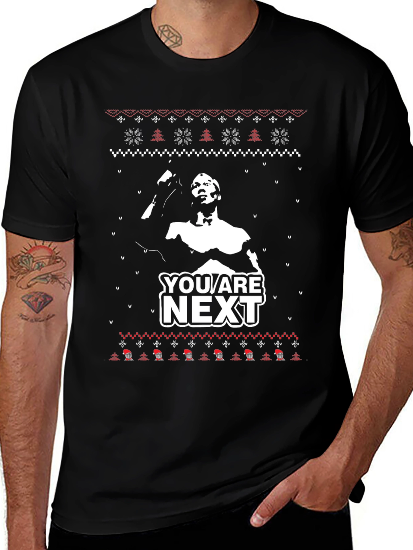 Variant 21 of You Are Next Holiday Sweater T-Shirt