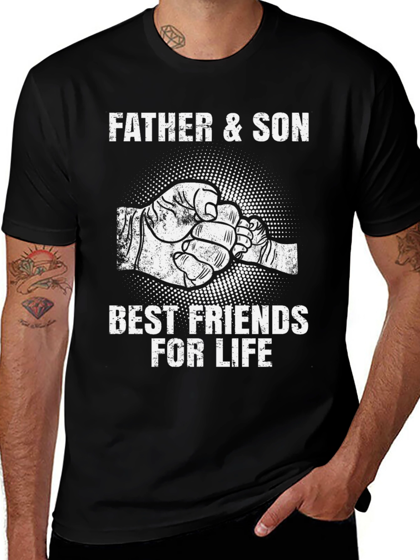 Variant 8 of Father & Son Best Friends for Life Graphic Tee