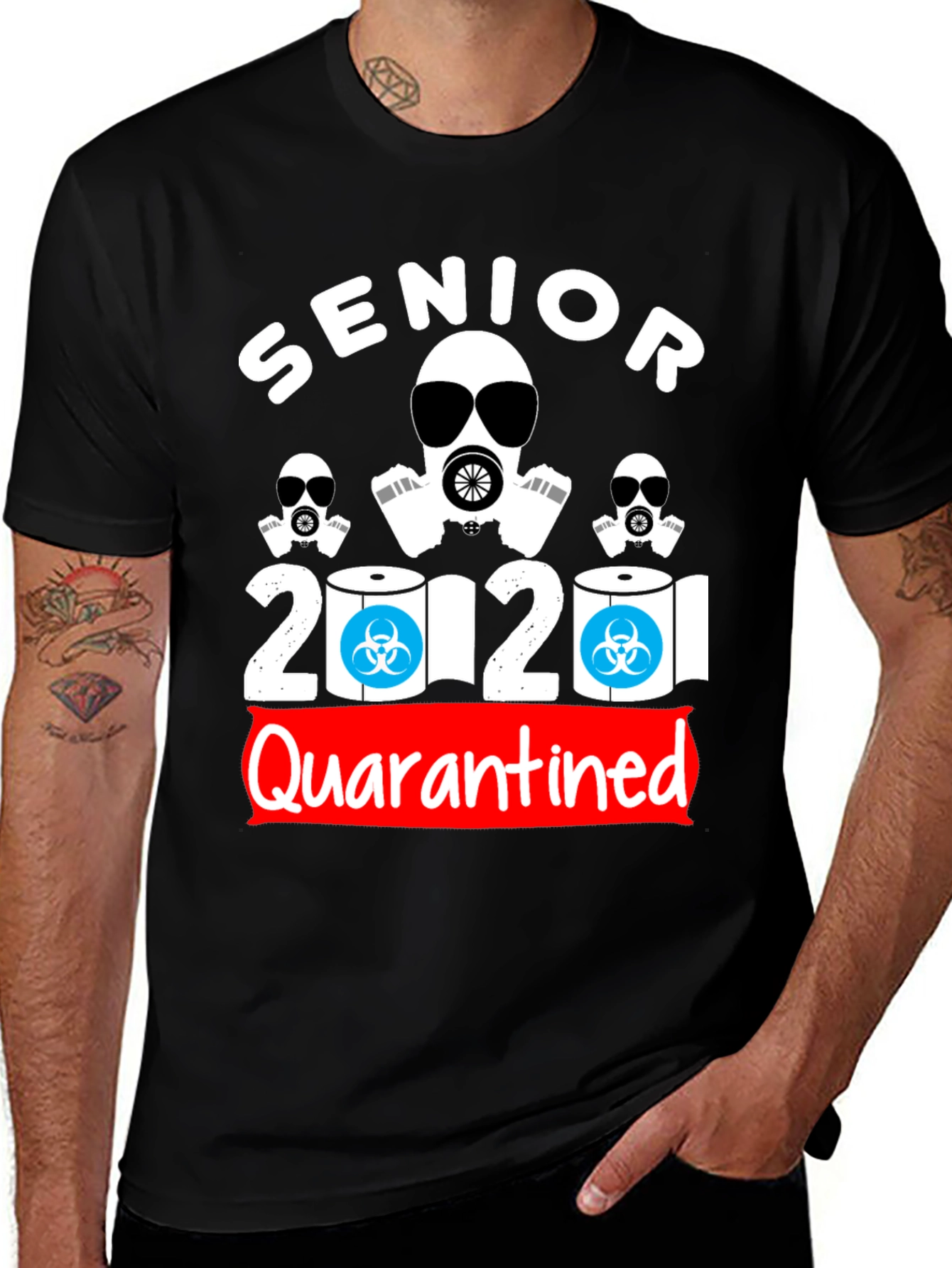 Senior 2020 Quarantined Novelty T-Shirt