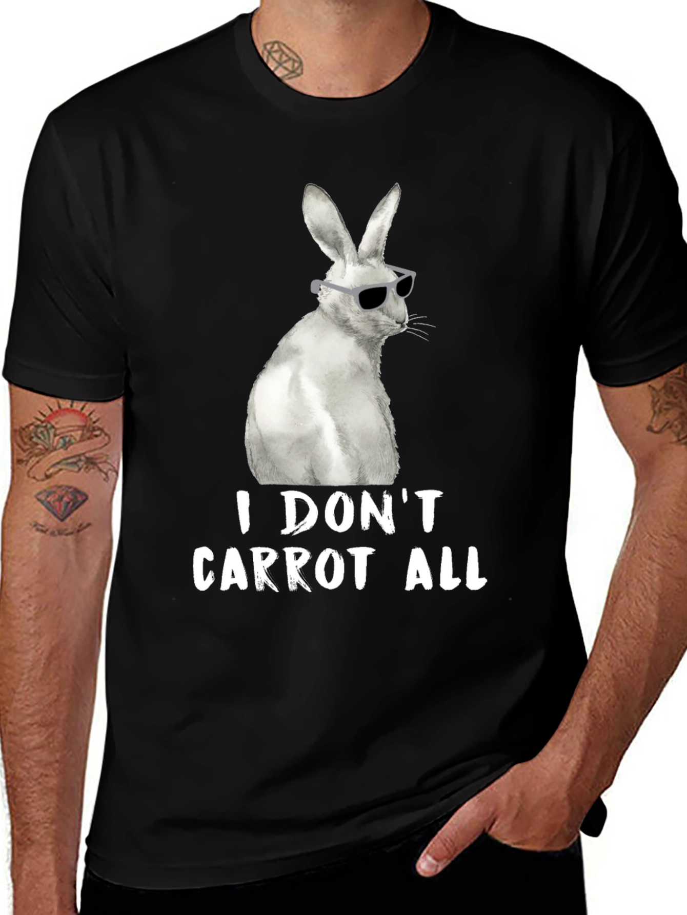 Variant 14 of Cool Rabbit T-Shirt - I Don't Carrot All
