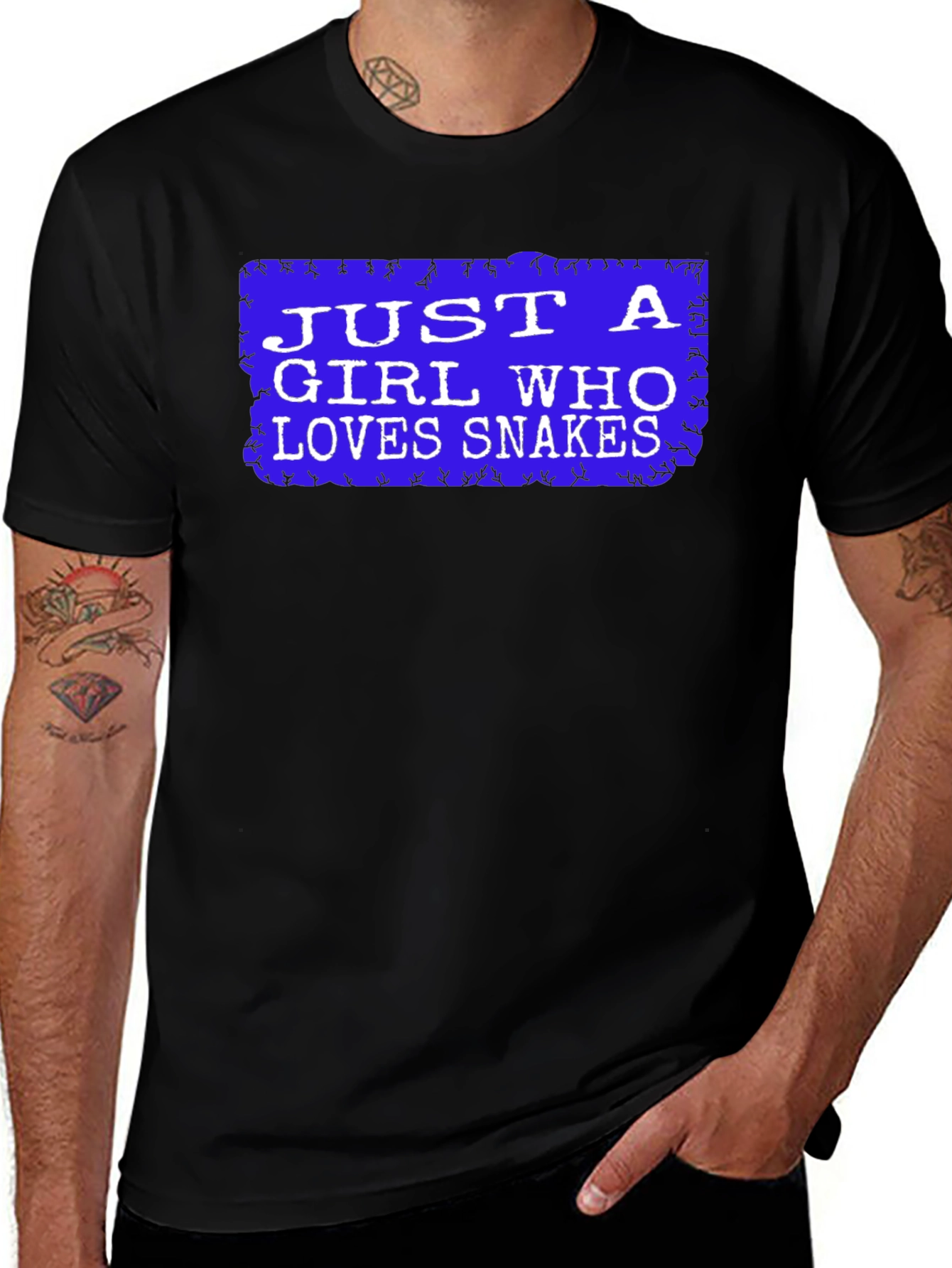 Variant 10 of Just a Girl Who Loves Snakes T-Shirt