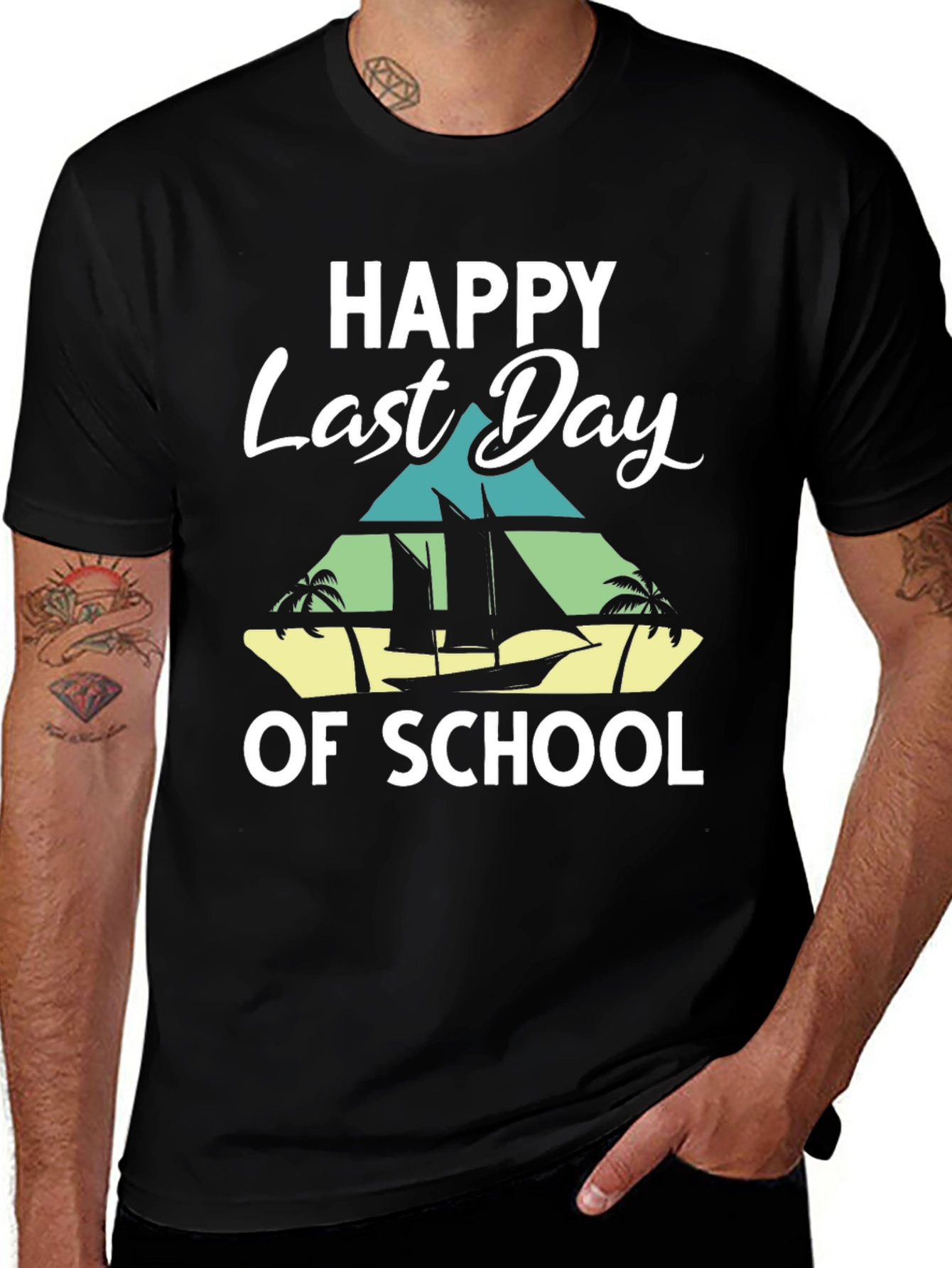 Variant 23 of Happy Last Day of School Graphic T-Shirt