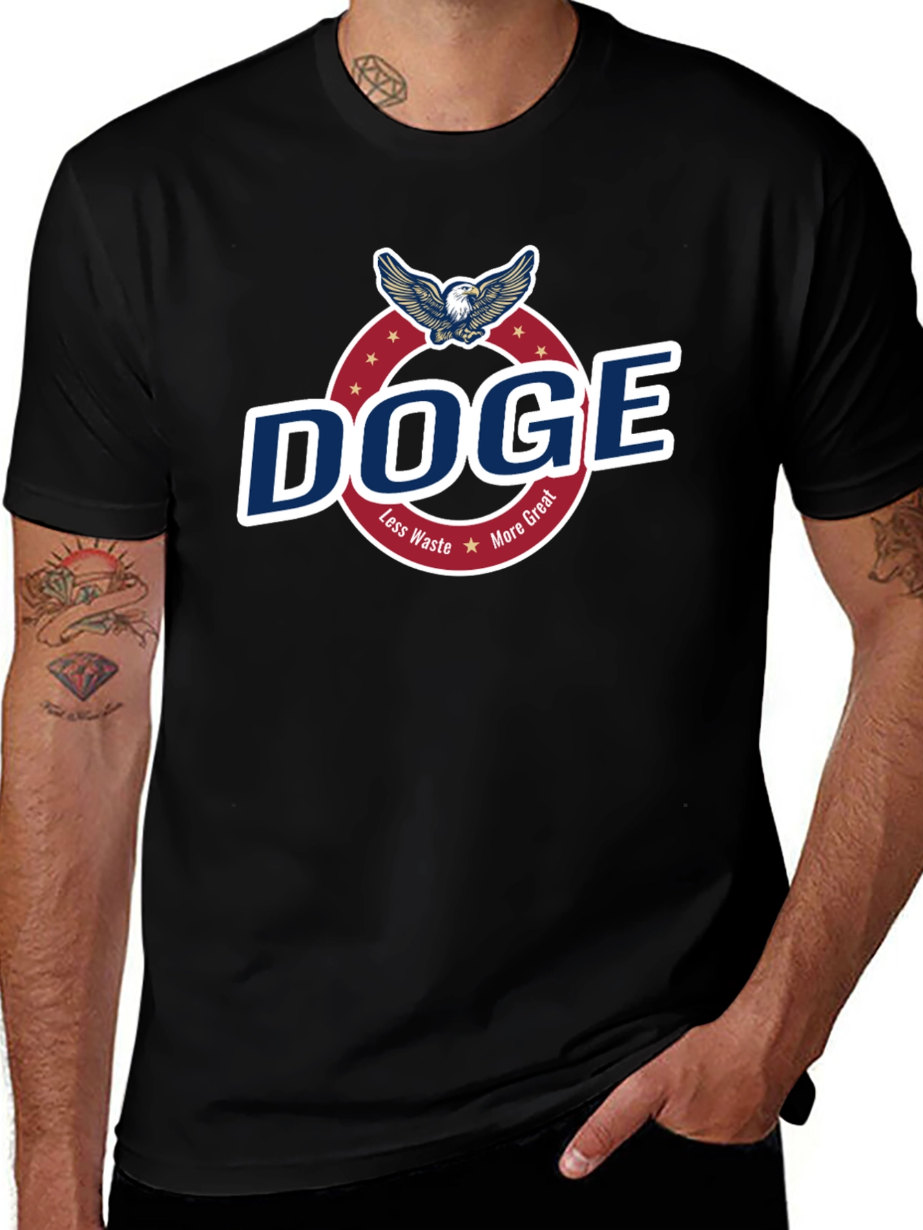 DOGE Less Waste More Great T-Shirt