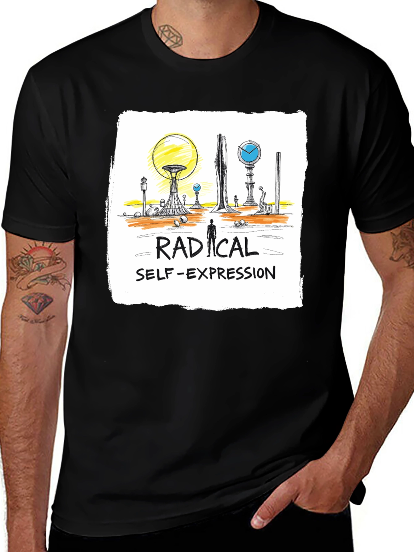 Variant 25 of Radical Self-Expression Graphic T-Shirt