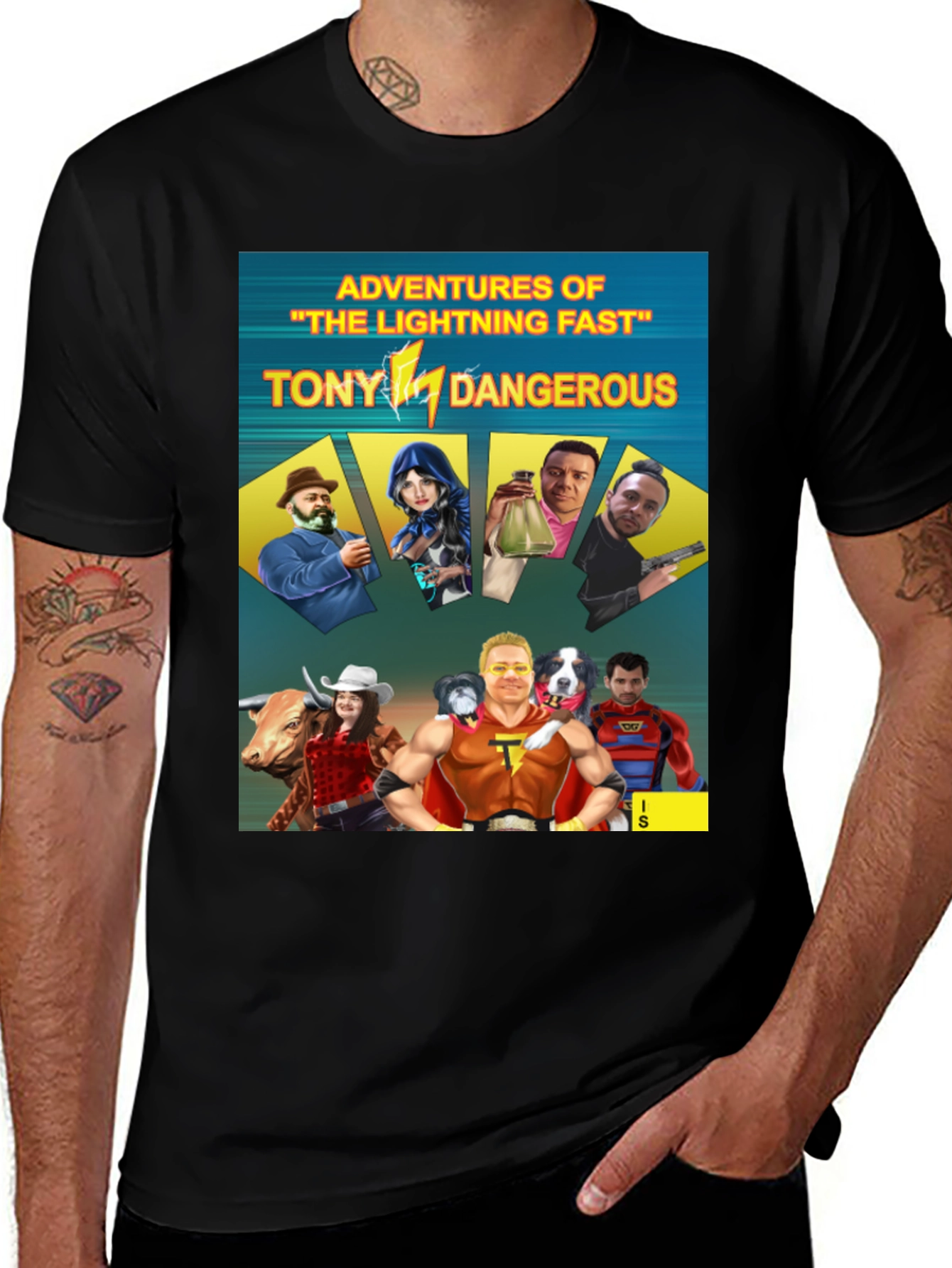 Adventures of Tony Dangerous Graphic Tee