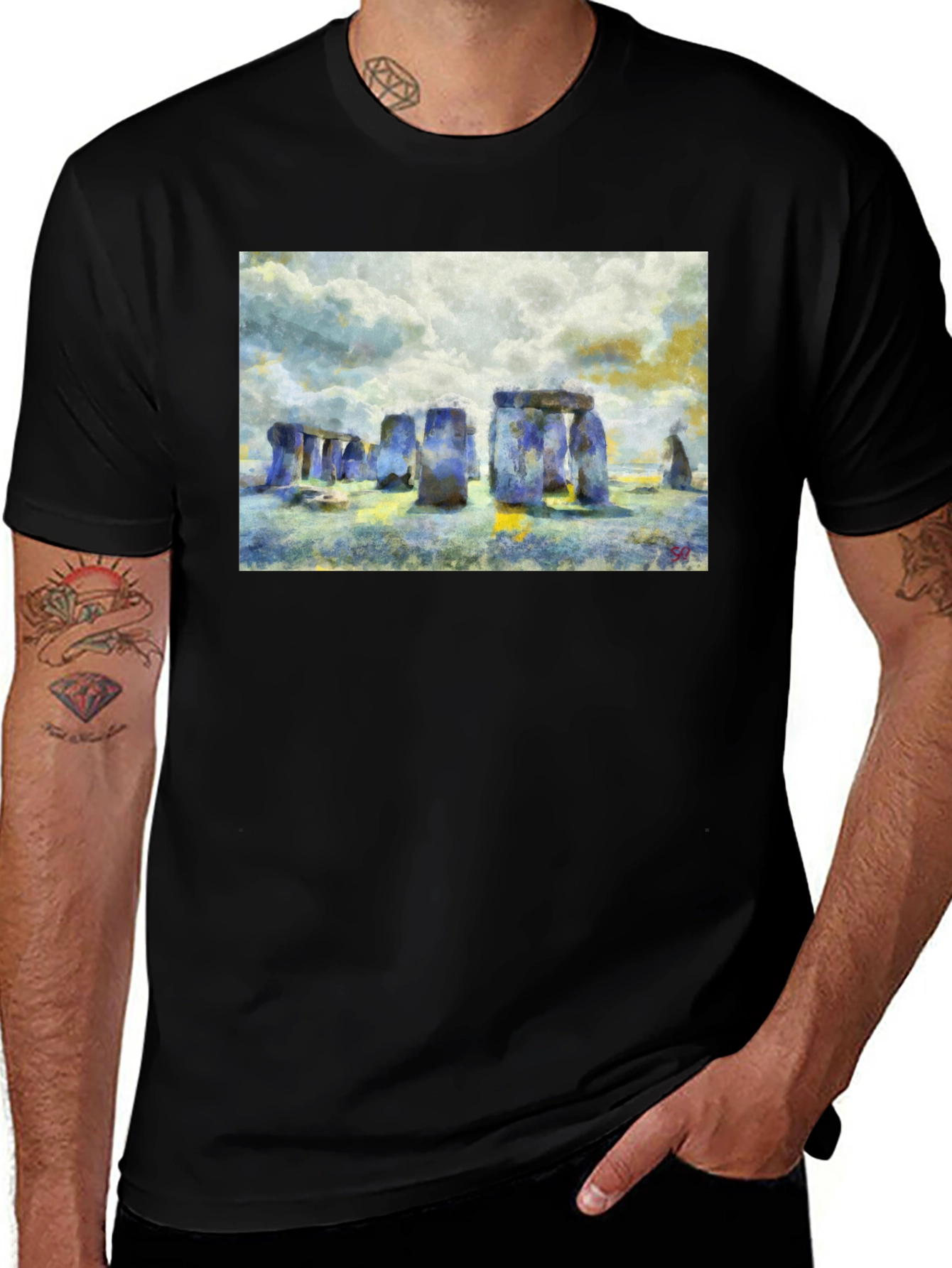 Stonehenge Graphic Tee - Classic Landmark Design
