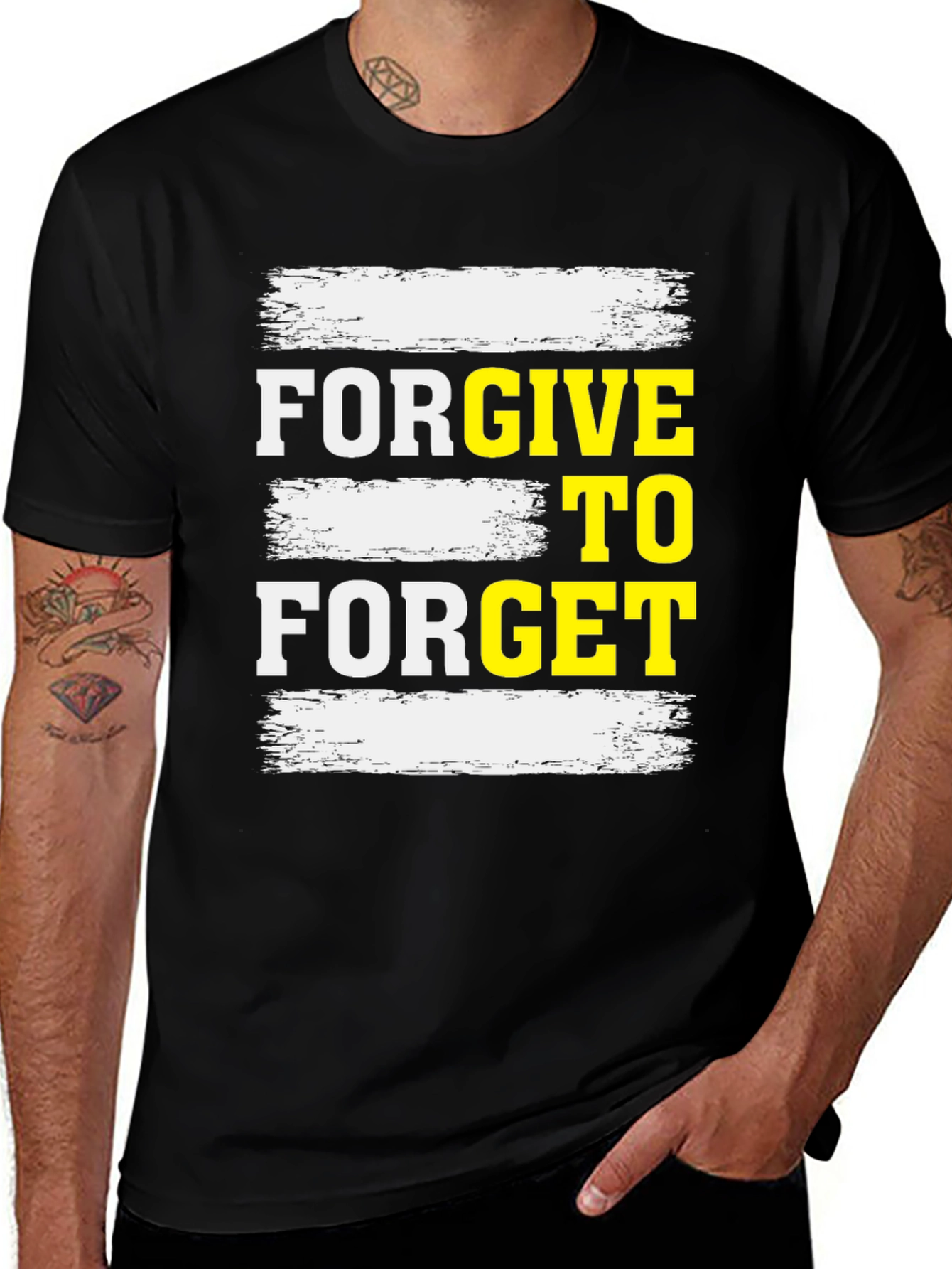 Variant 15 of Forgive to Forget Graphic T-Shirt