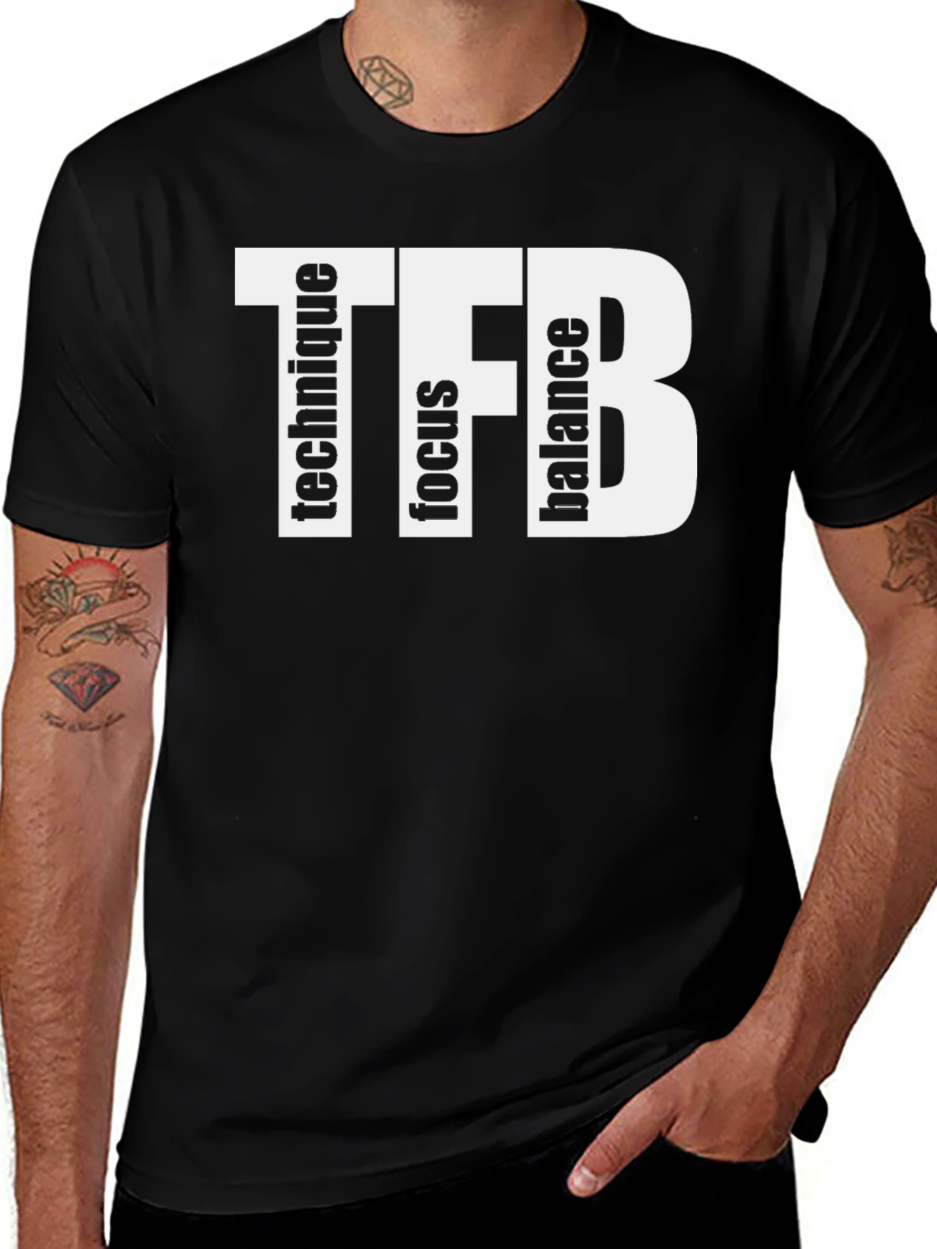 Variant 25 of TFB Technique Focus Balance Graphic Tee