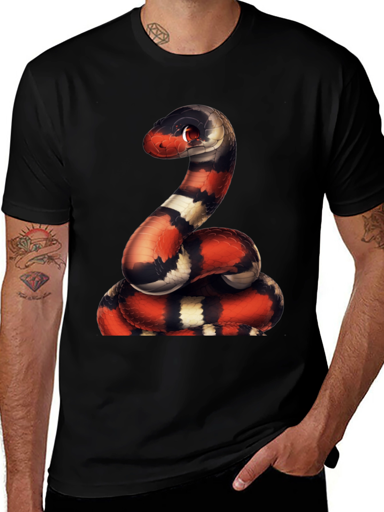 Variant 3 of Snake Print T-Shirt