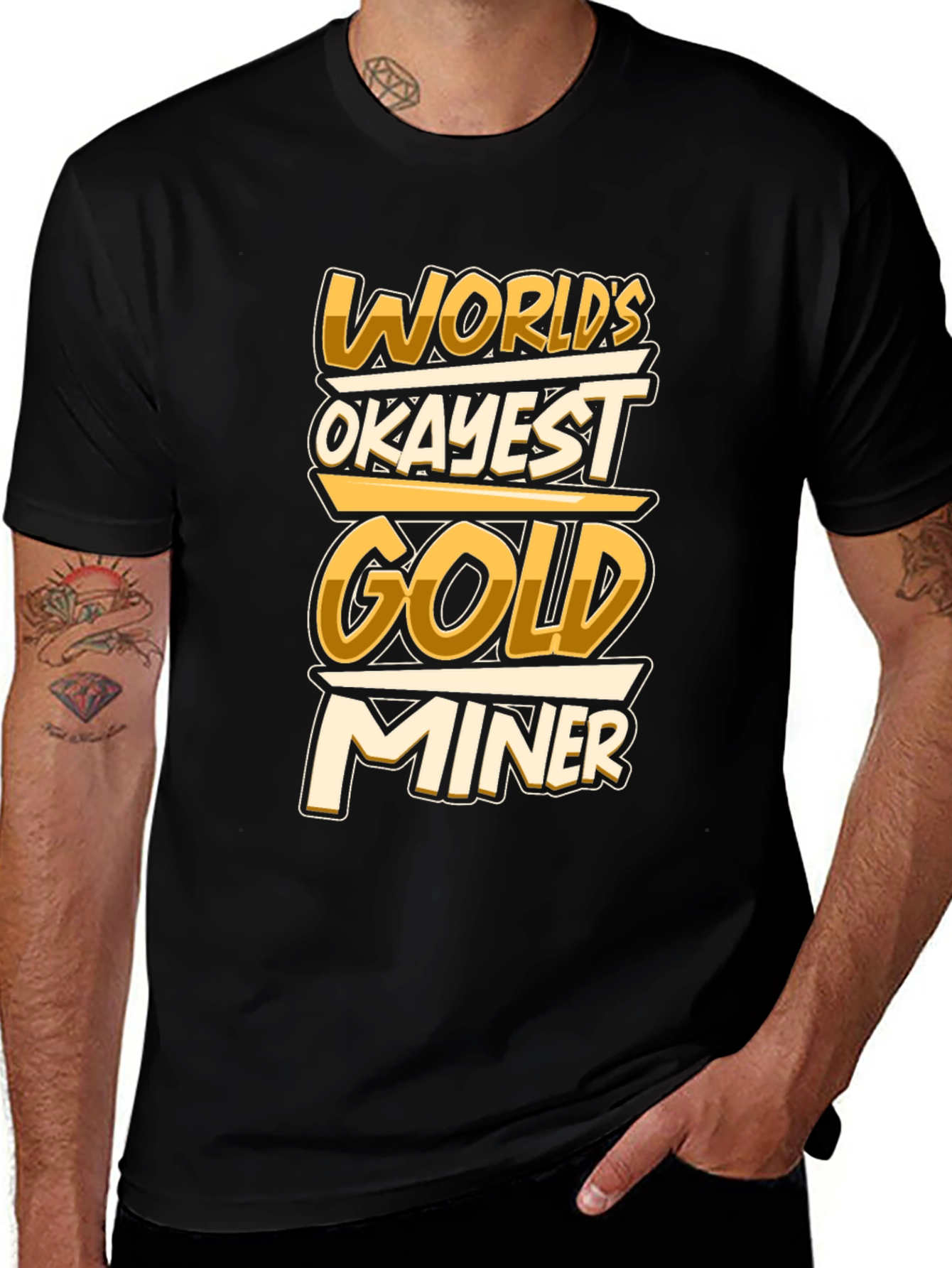 World's Okayest Gold Miner T-Shirt
