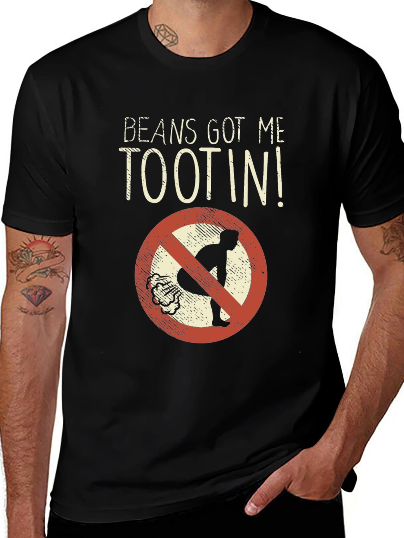 Variant 3 of Beans Got Me Tootin' Graphic Tee