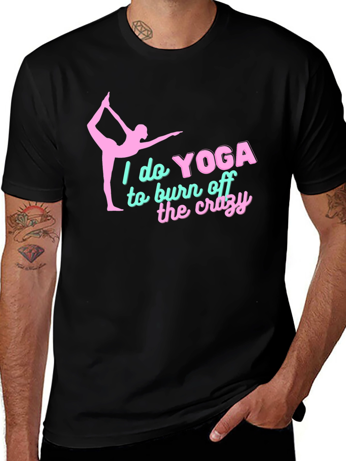 Variant 30 of Yoga Crazy Burn Off T-Shirt