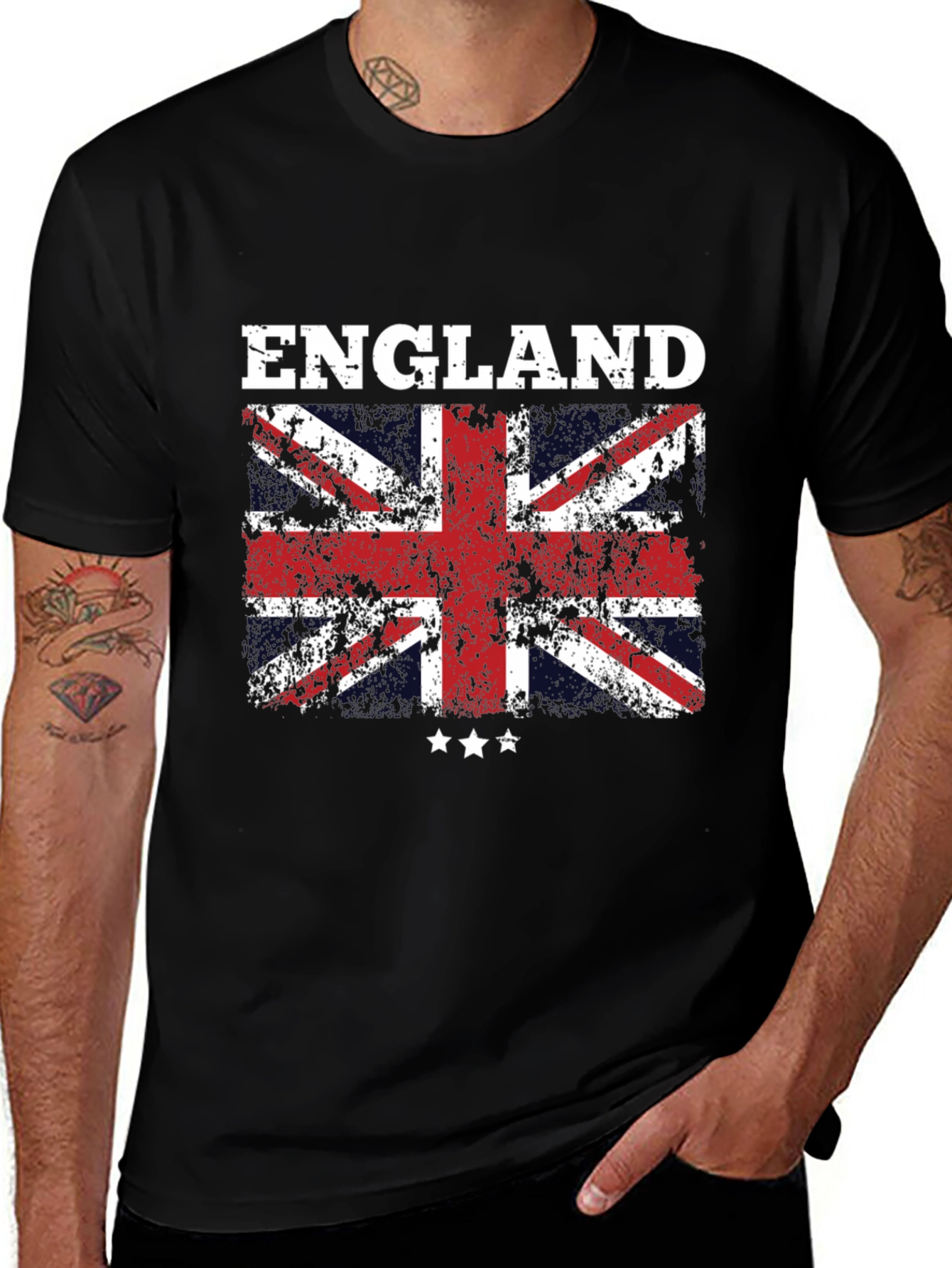Variant 25 of England Flag Graphic T-Shirt
