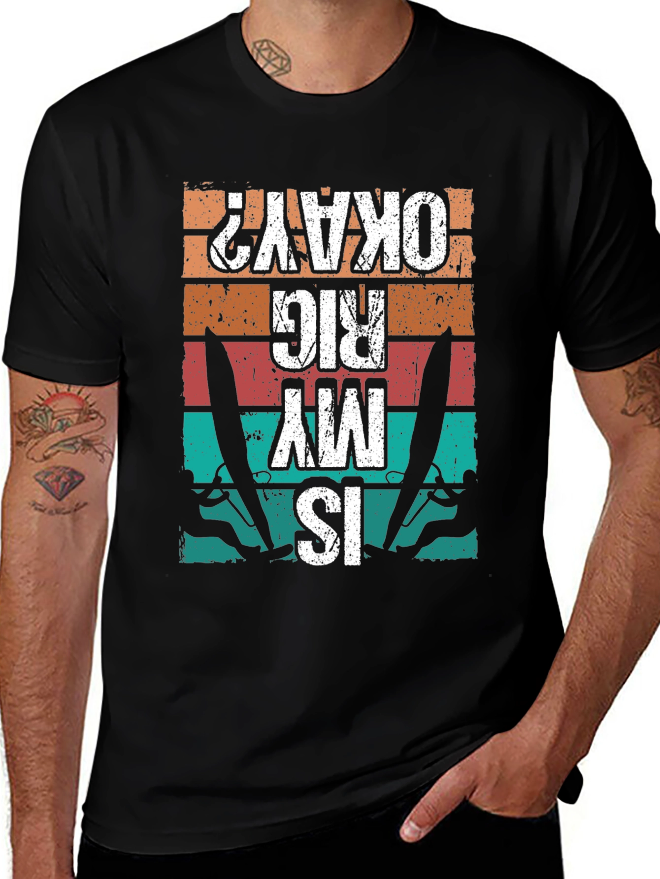 Variant 26 of Is My Rig Okay? Windsurfing T-Shirt