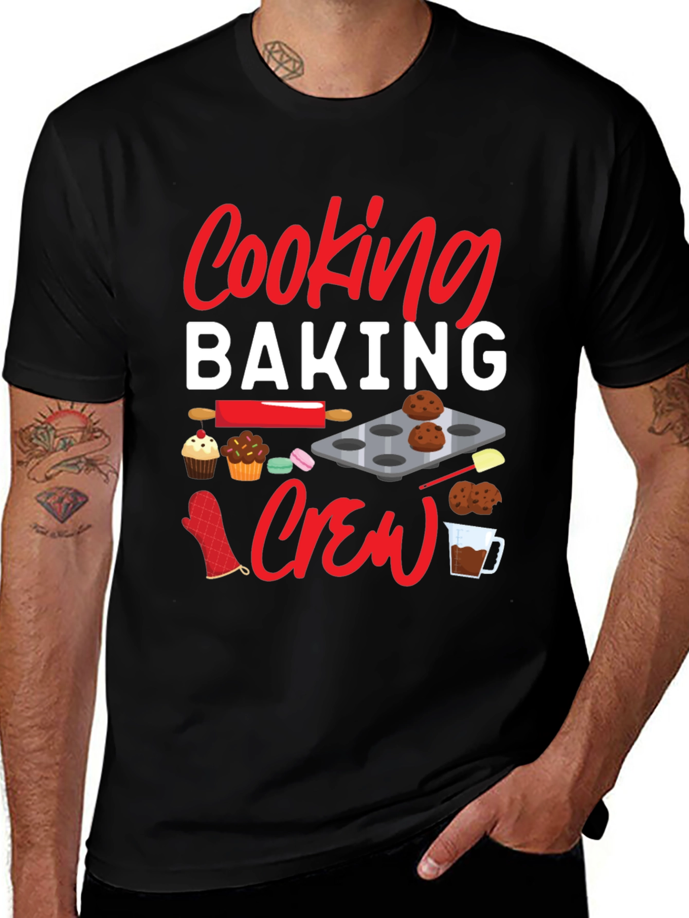 Variant 14 of Cooking Baking Crew T-Shirt