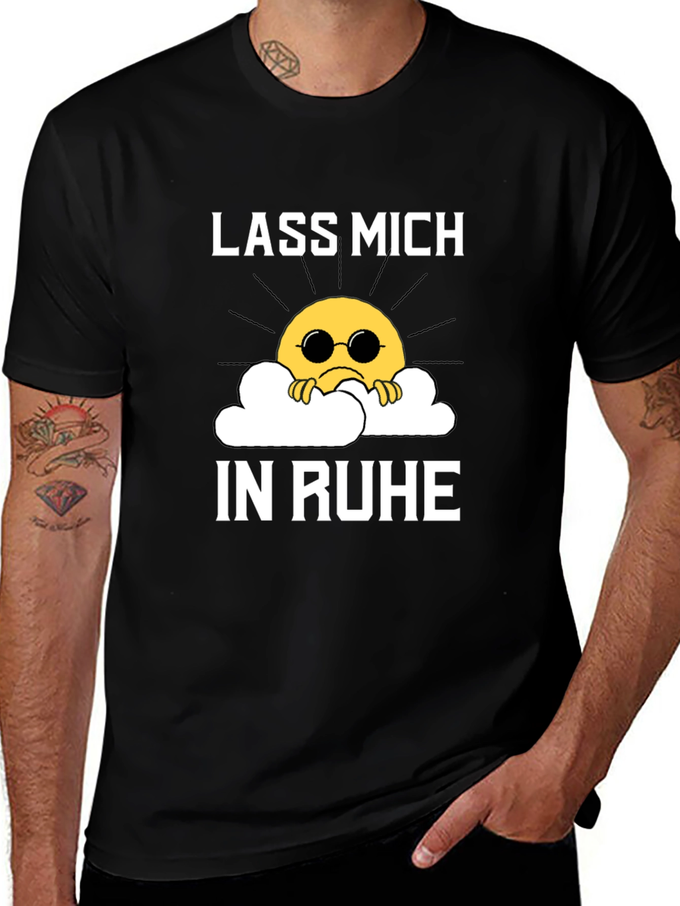 Variant 16 of Lass Mich In Ruhe Graphic T-Shirt