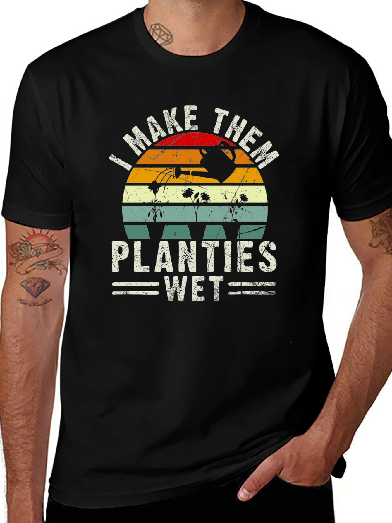 Variant 25 of I Make Them Planties Wet Graphic T-Shirt