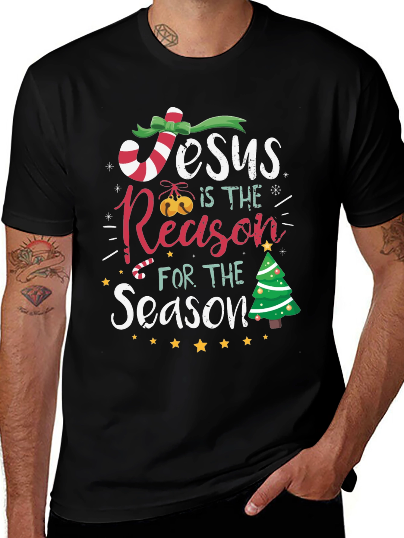 Jesus is the Reason for the Season Christmas T-Shirt