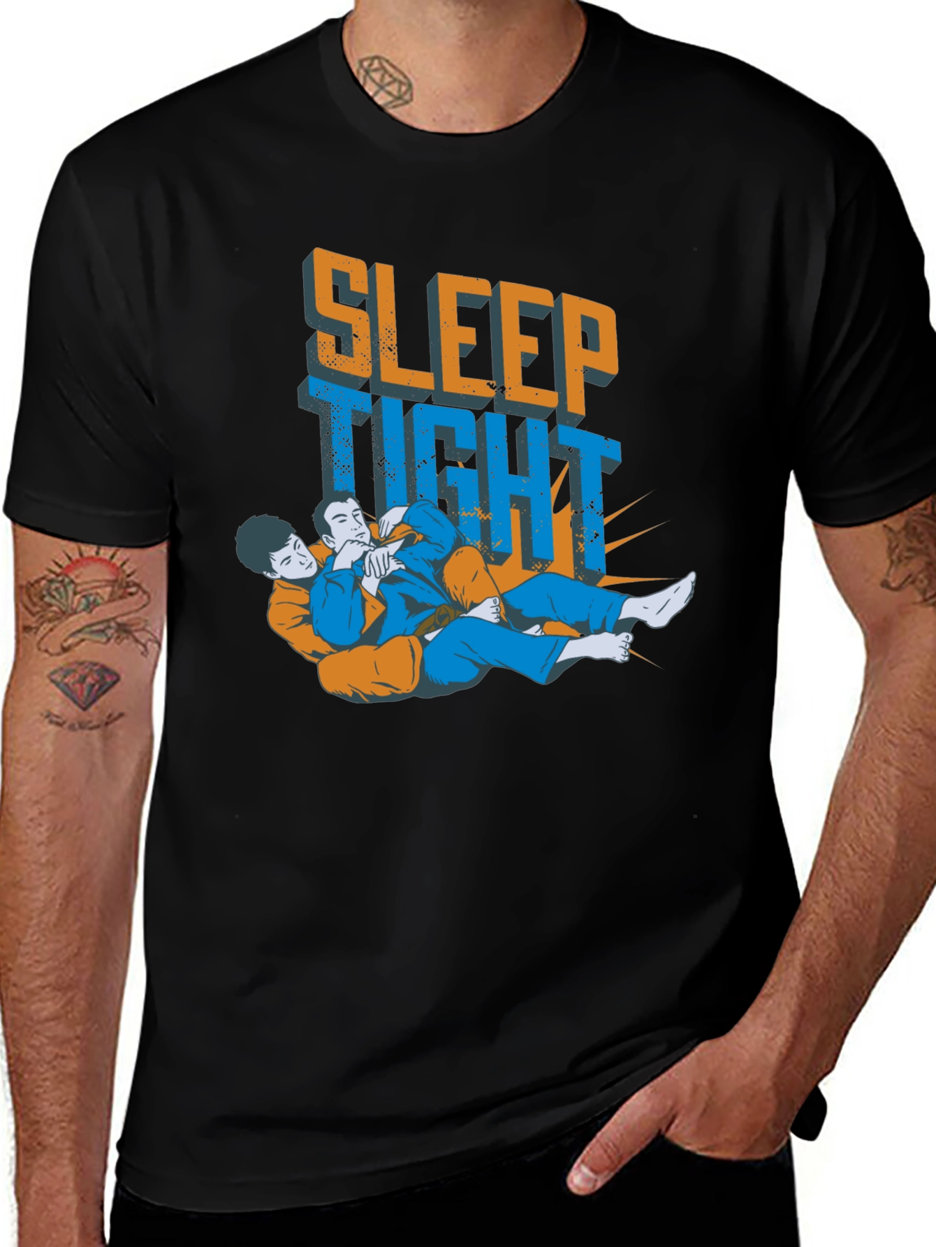 Sleep Tight Jiu Jitsu Graphic T-Shirt