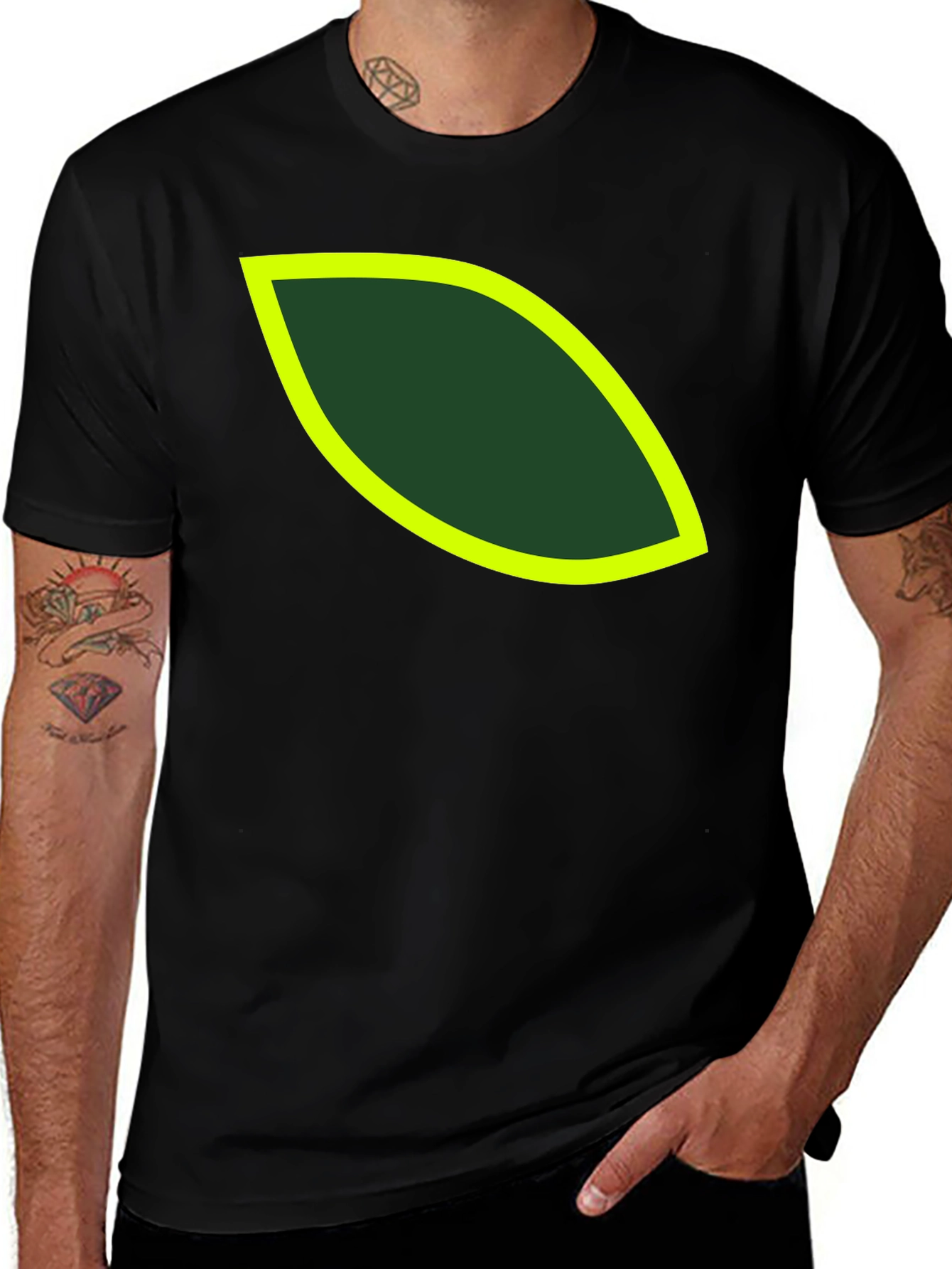 Variant 27 of Eye-Catching Graphic Tee - Black Casual Shirt