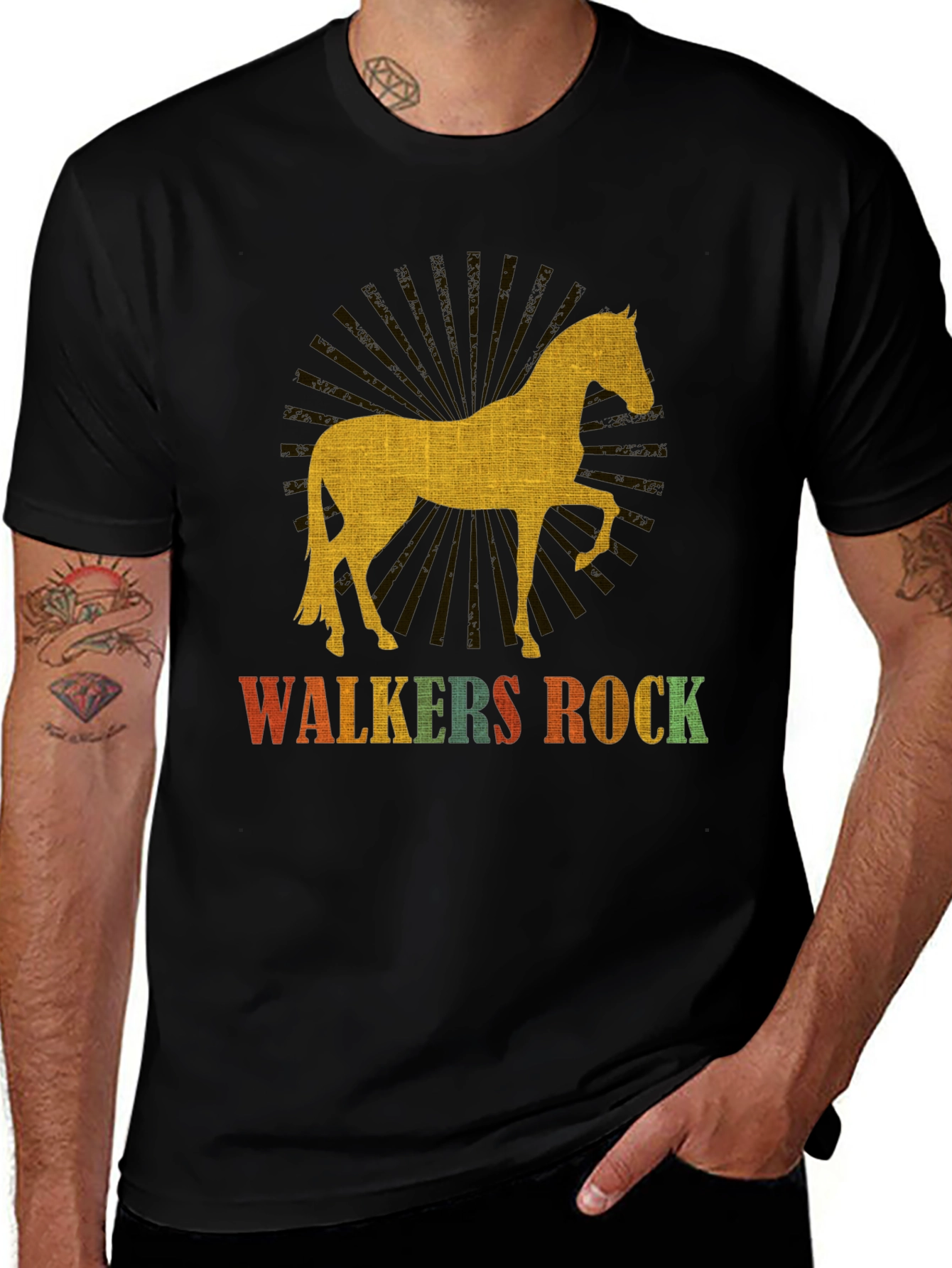 Variant 18 of Walkers Rock Horse Graphic Tee