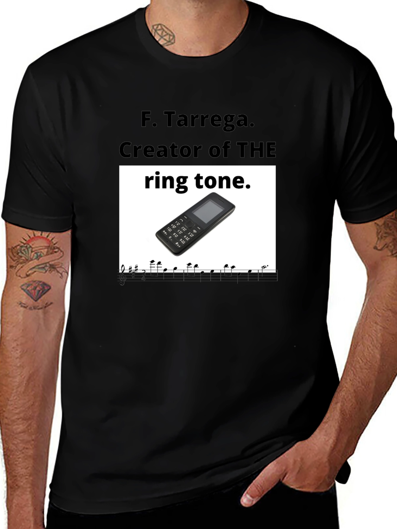 F. Tarrega Ringtone T-Shirt