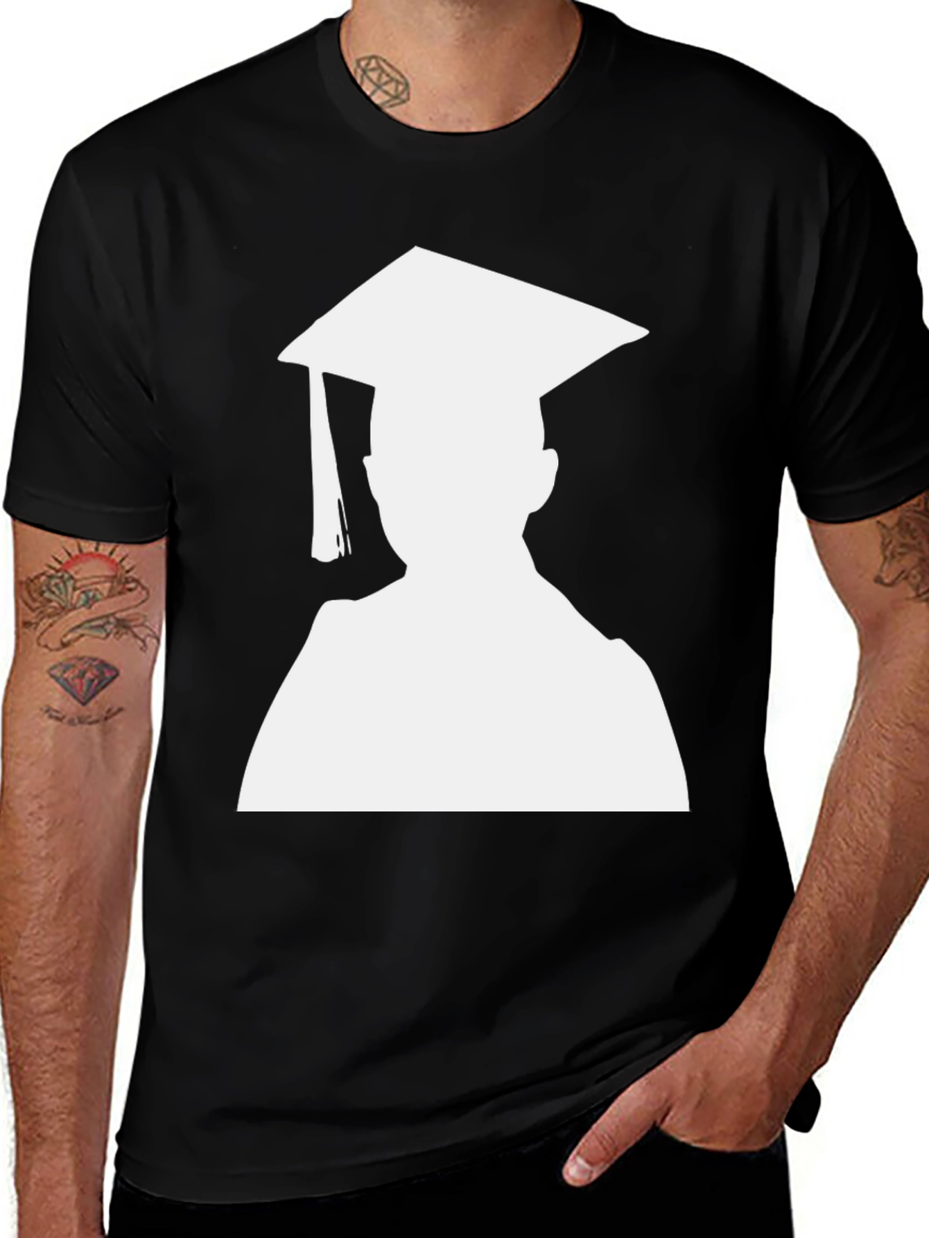 Variant 27 of Graduation T-Shirt - Graduate Silhouette Tee