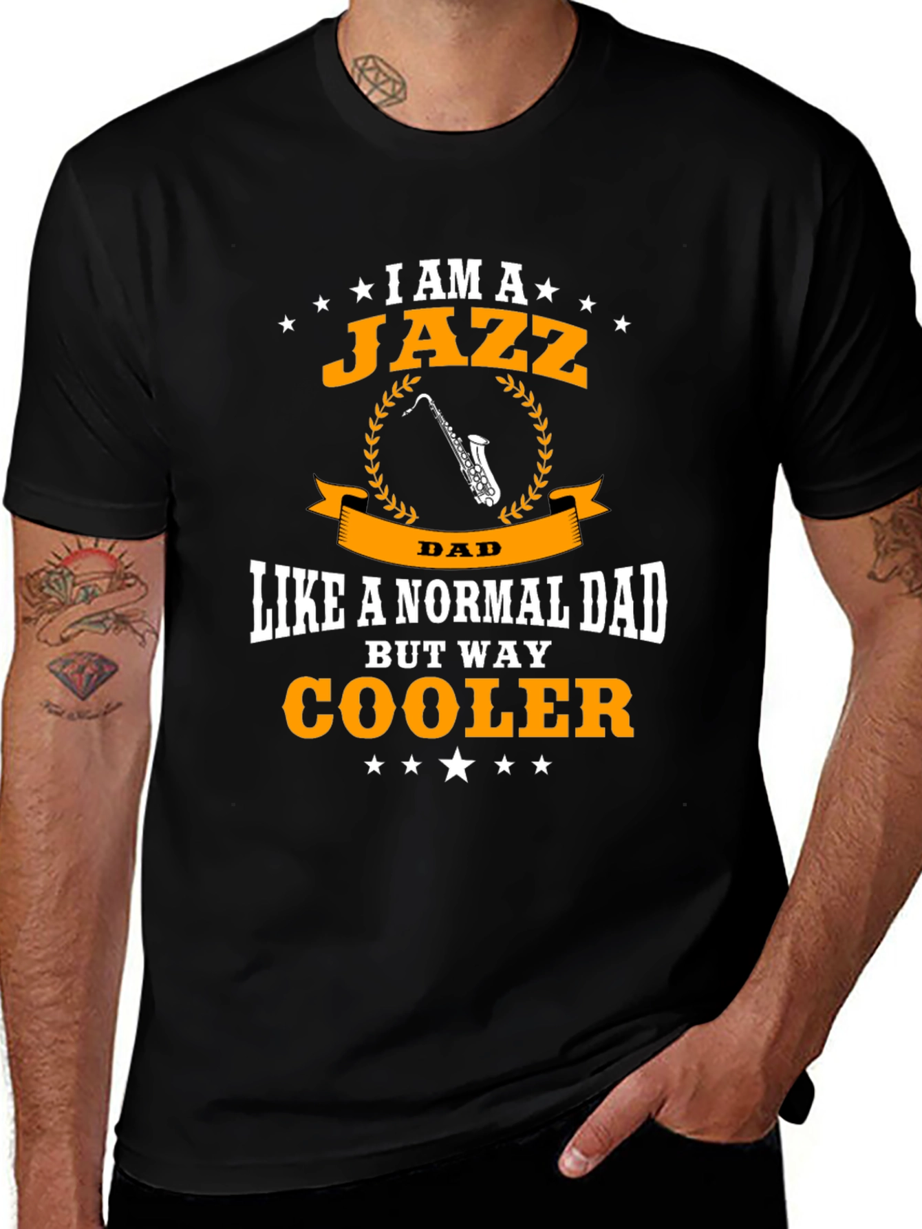 Variant 7 of I am a Jazz Dad T-Shirt - Cool Father's Day Gift